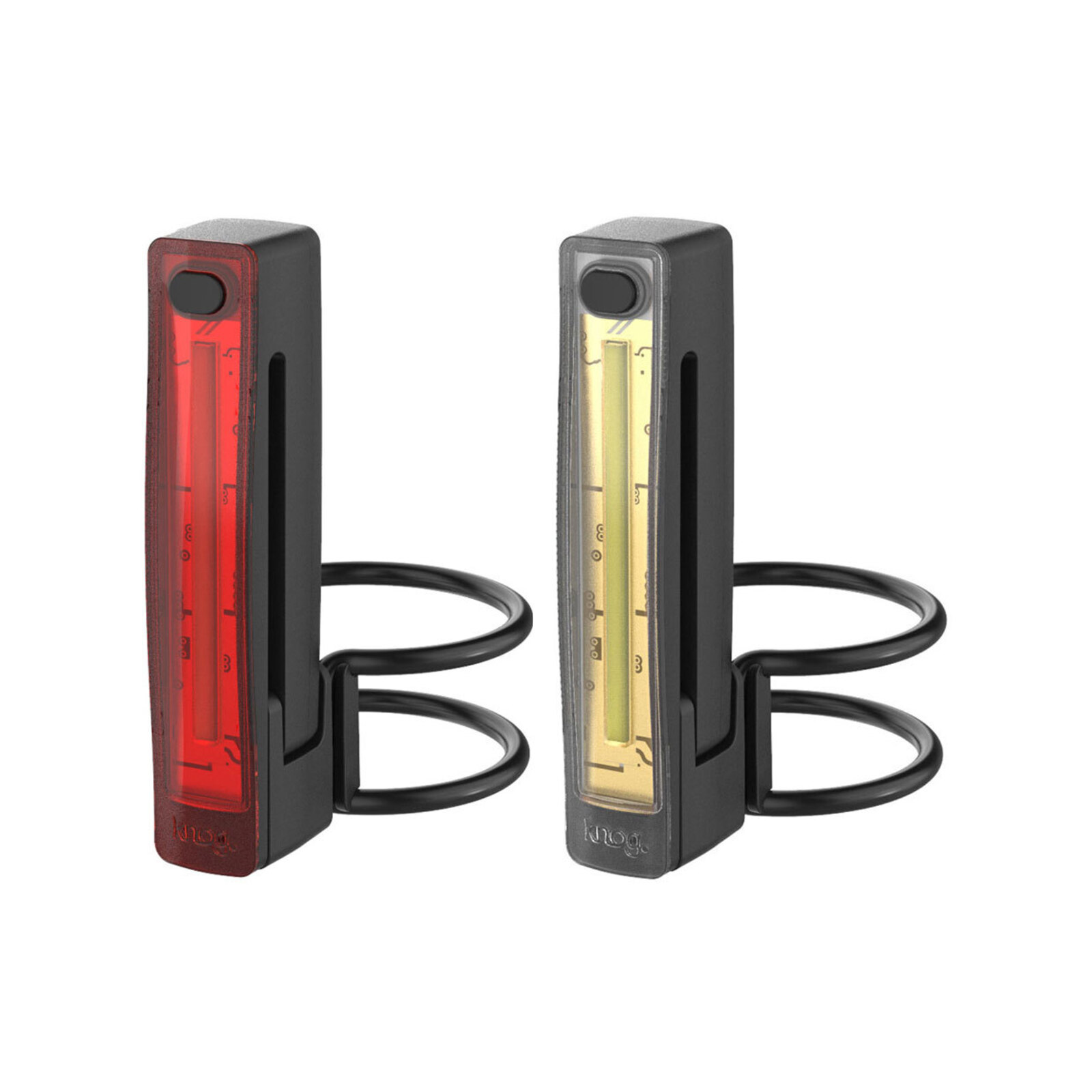 Knog Plus Twinpack Front & Rear USB Rechargeable Bike Light Bunnings