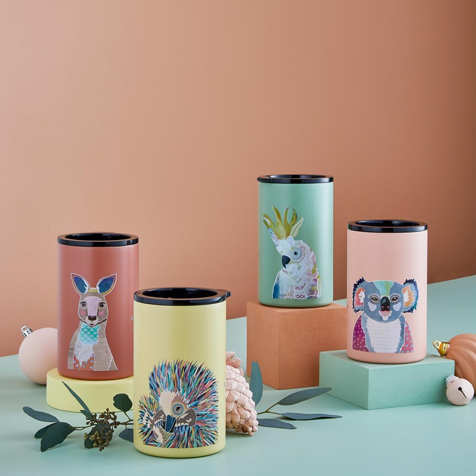 Alex Liddy Frankie B III Travel Mug 380ml Kangaroo Bunnings Australia