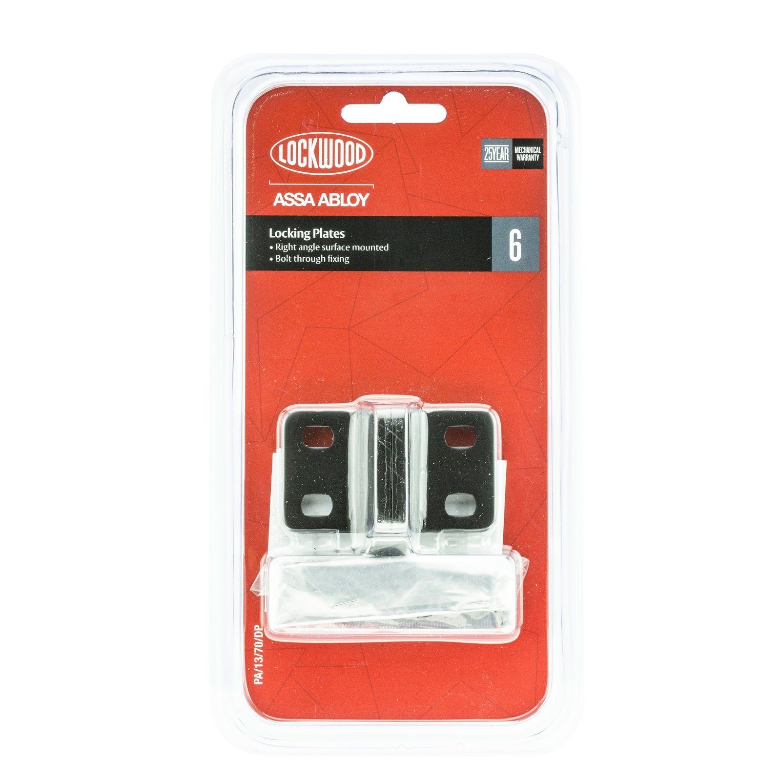 Lockwood 70mm Surface Mounted Locking Plates Bunnings Australia