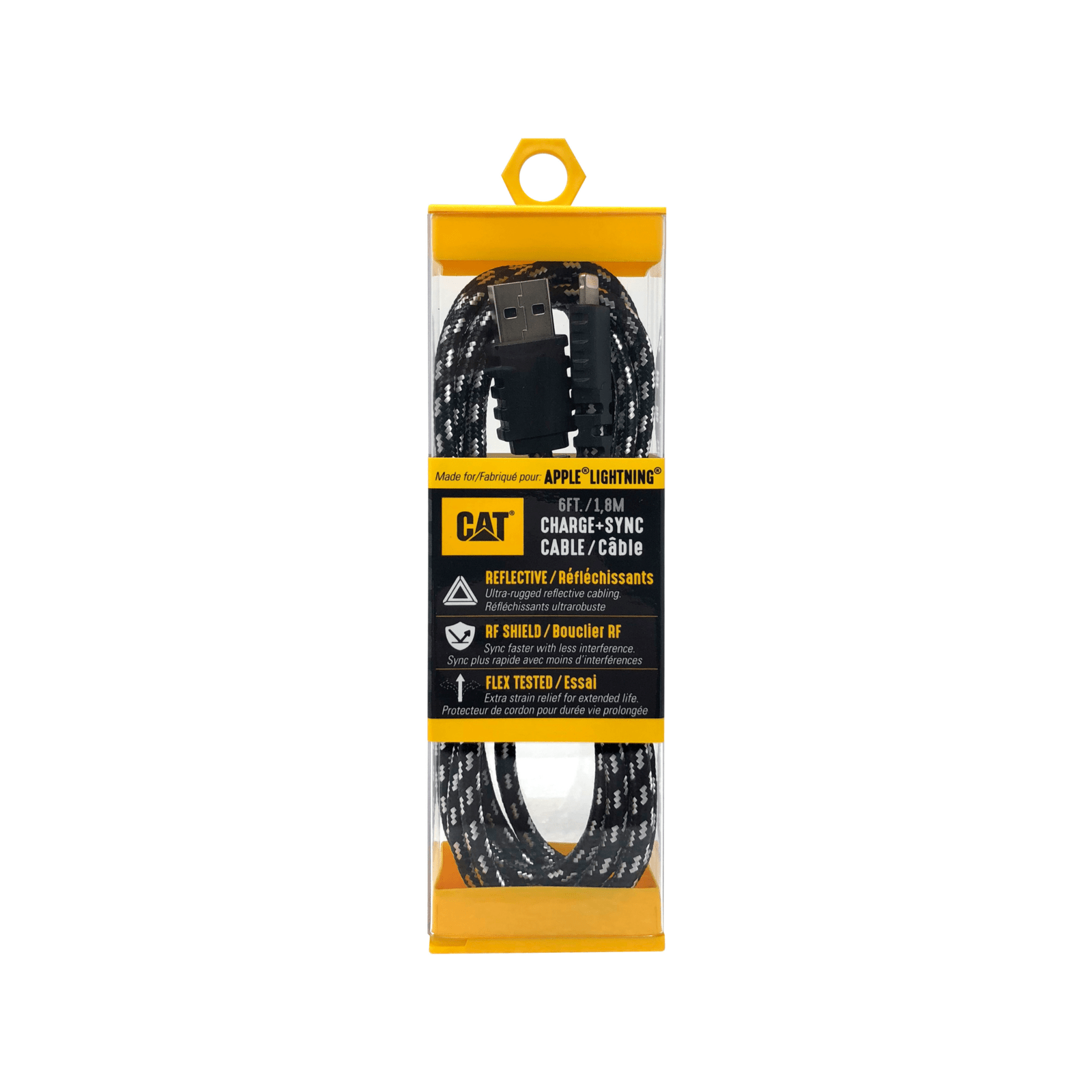 CAT 1.8M Rugged Lightning to USB Braided Cable Bunnings New Zealand