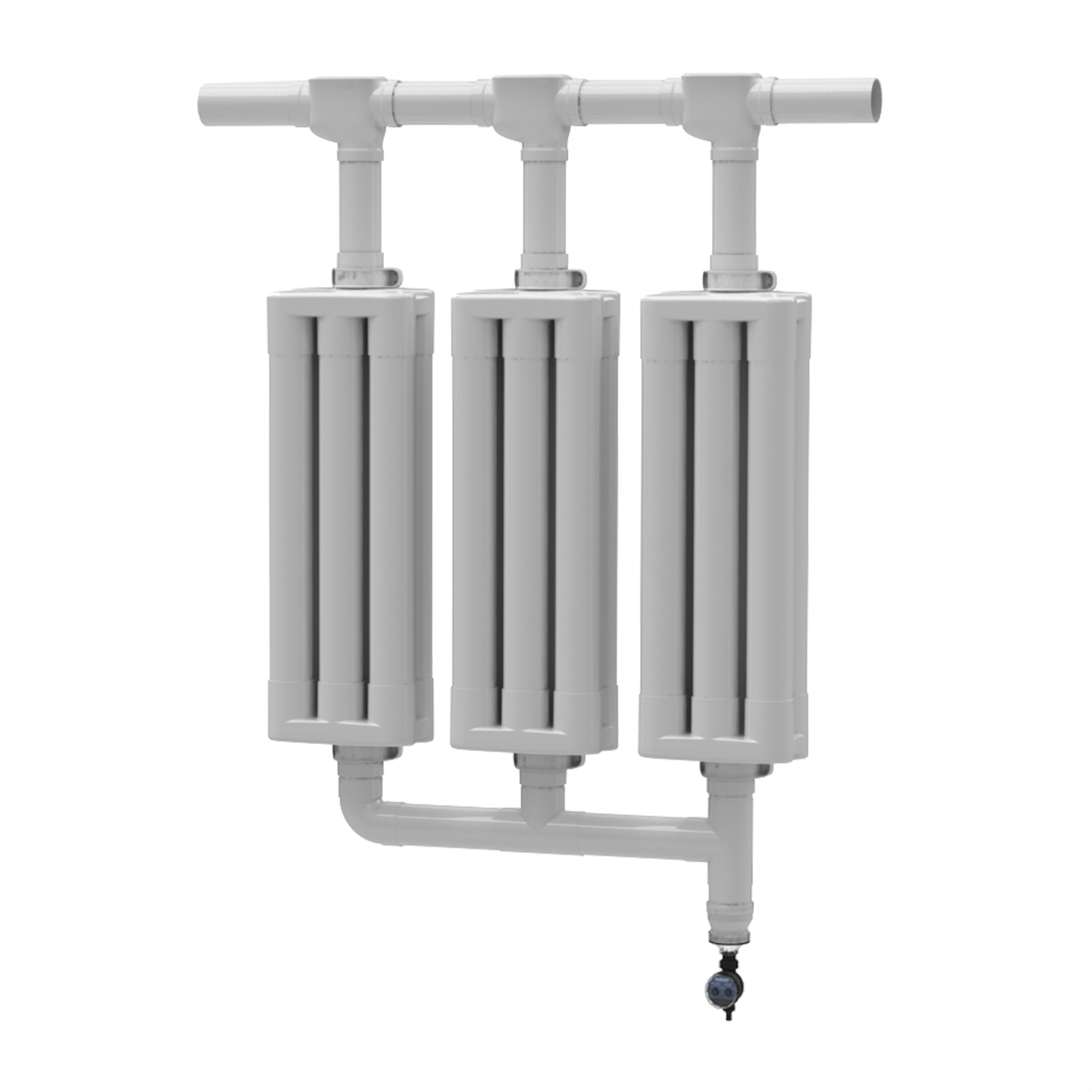 Rain Harvesting Delta Post/Wall 100mm First Flush Diverter Bunnings