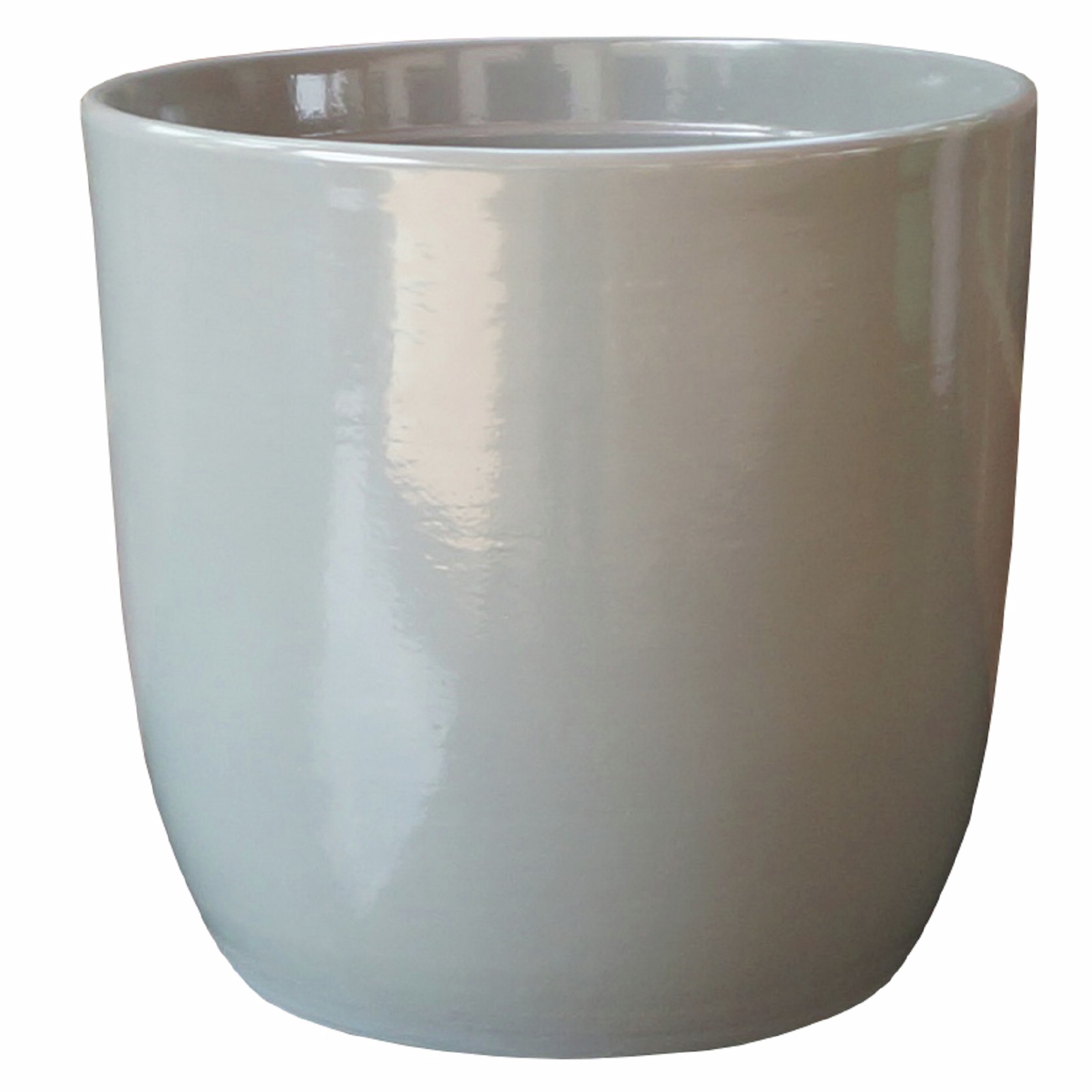 Northcote Pottery 20cm White Ava Egg Pot Bunnings Australia