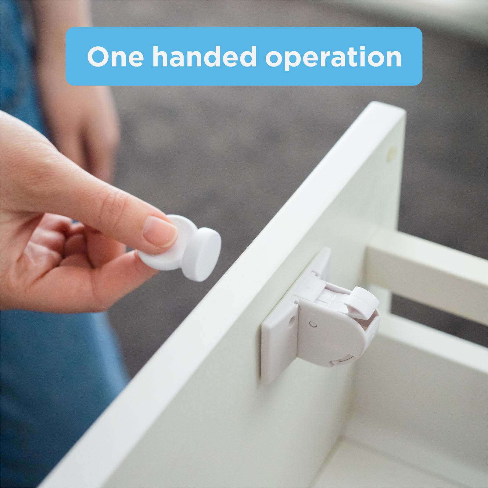 Perma Child Safety Adhesive Locks 8 Locks with 1 Key Bunnings Australia