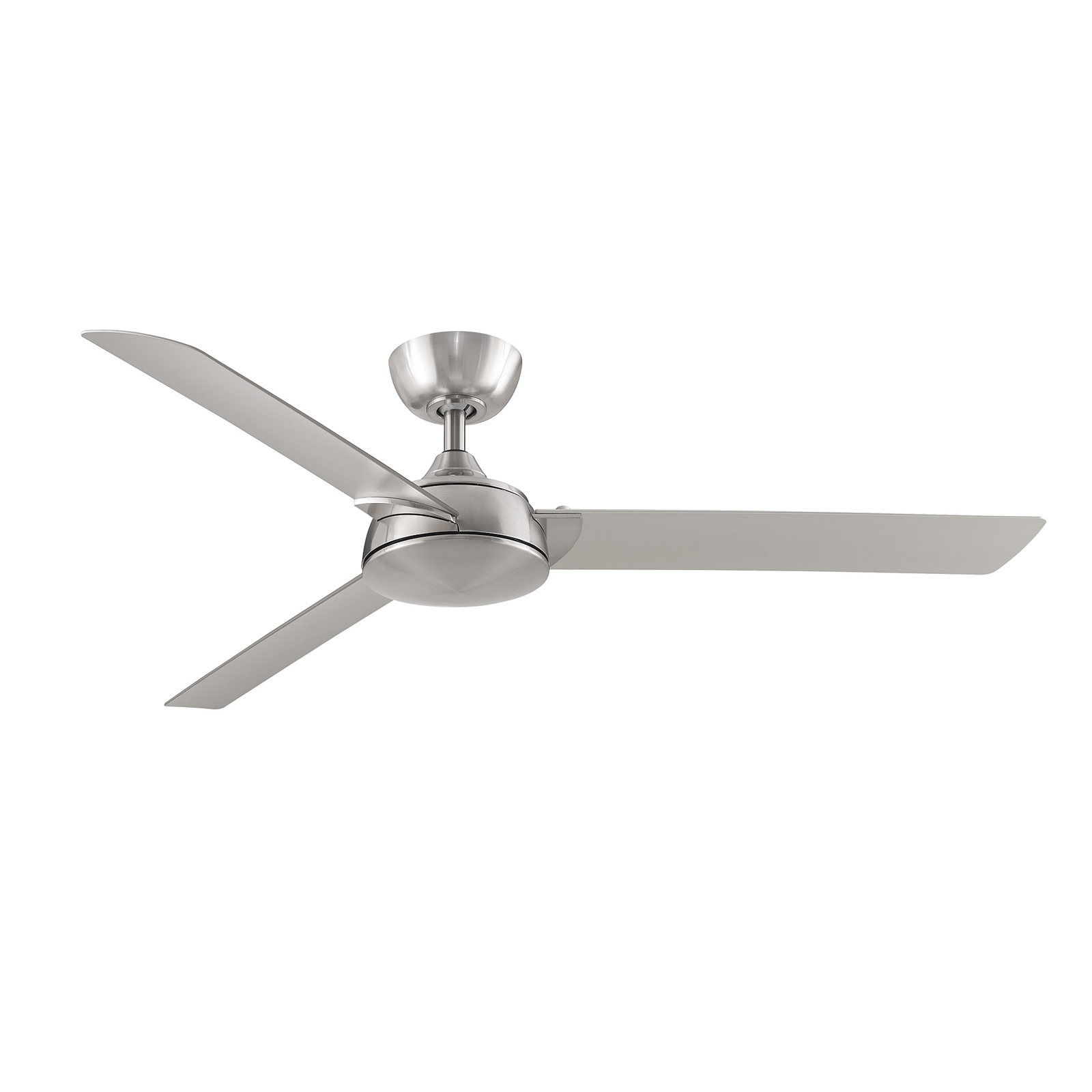 Threesixty 56 Inch Brushed Nickel Spinstar Ceiling Fan Bunnings Australia
