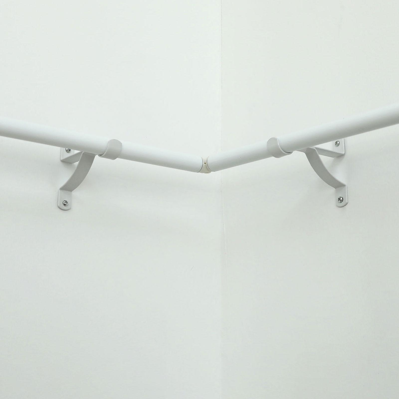 Windoware White Curtain Rod Elbow Joint Bunnings Australia