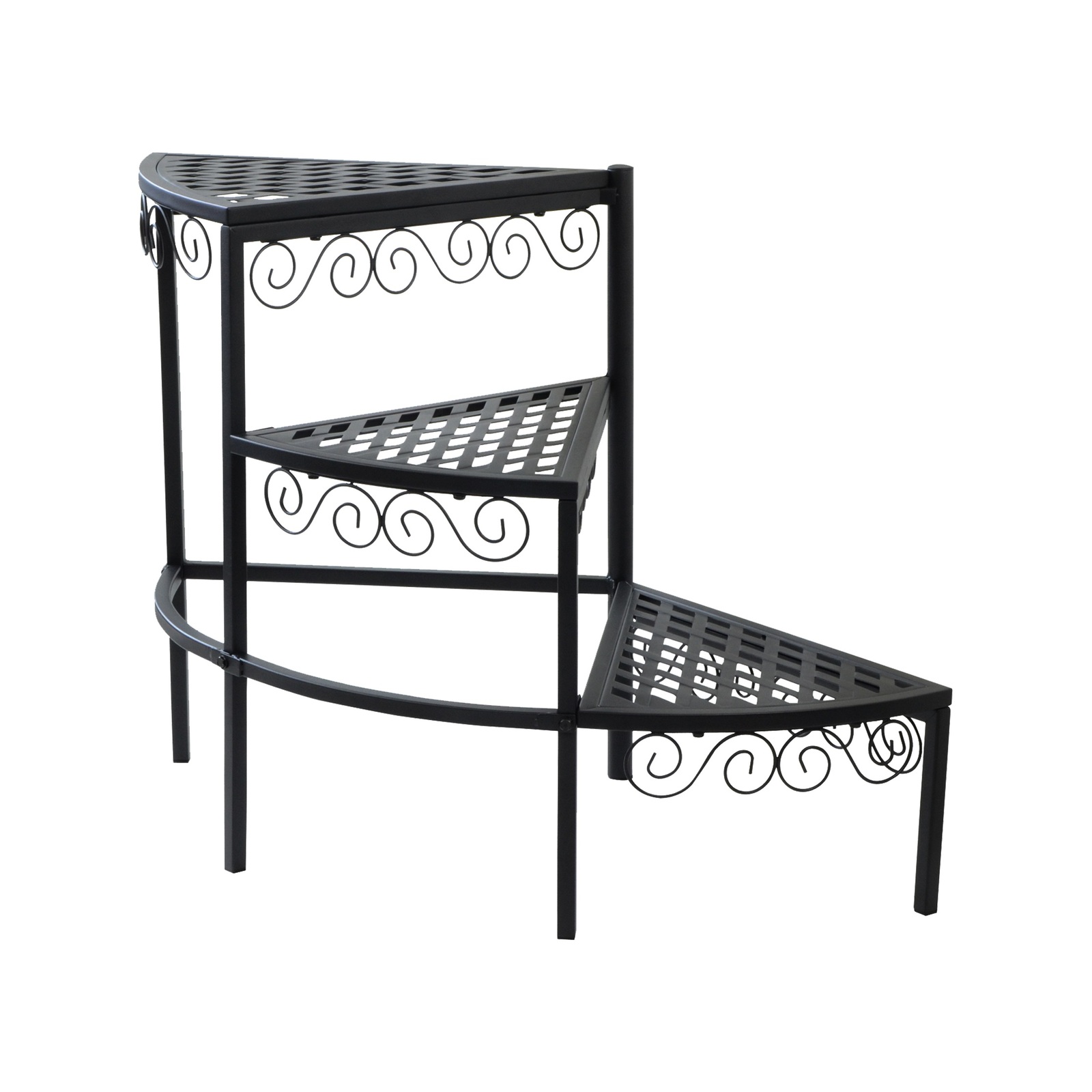 Lotus Collection 3 Tier Spiral Metal Plant Stand Bunnings Australia