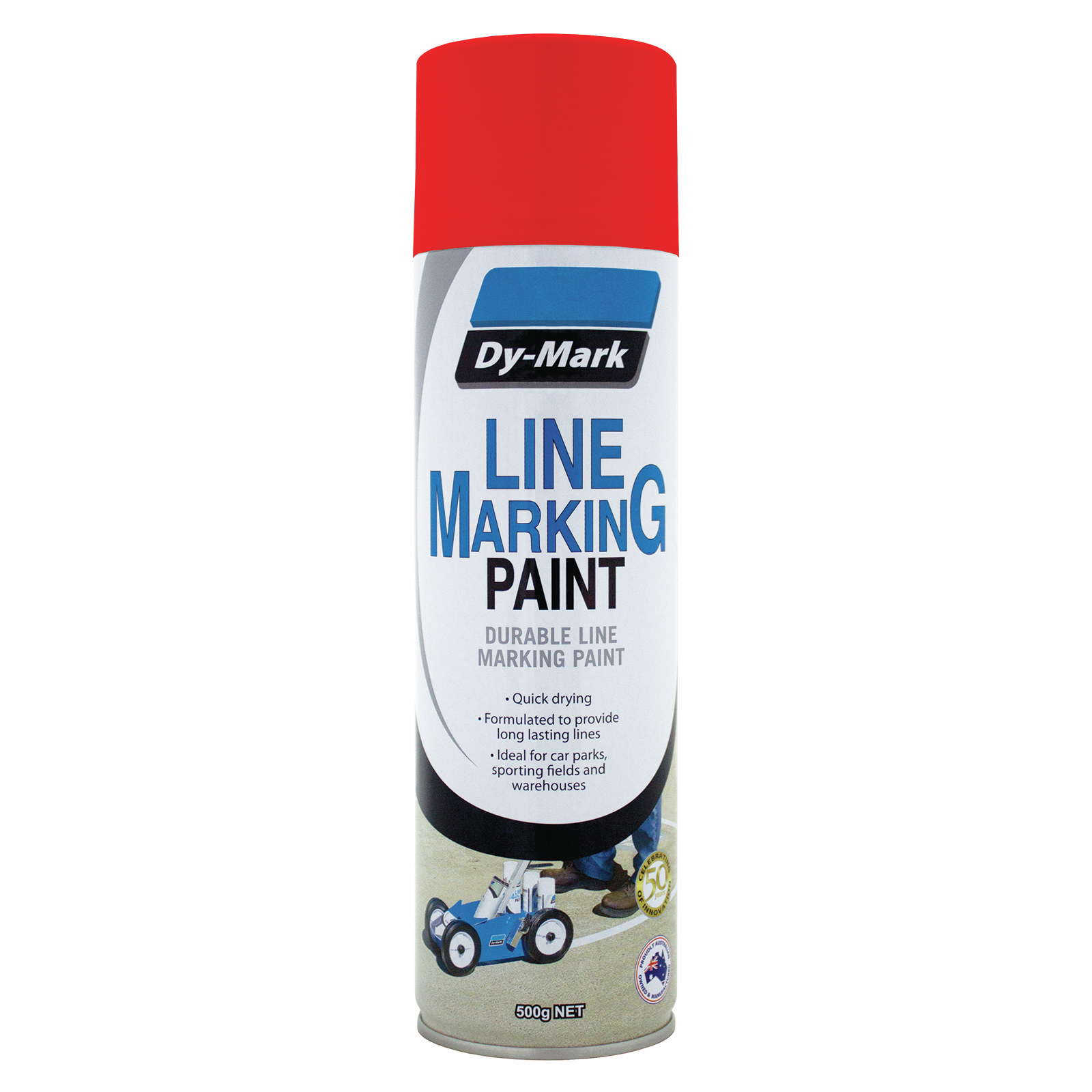 DyMark 500g Red Line Marking Spray Paint Bunnings Australia