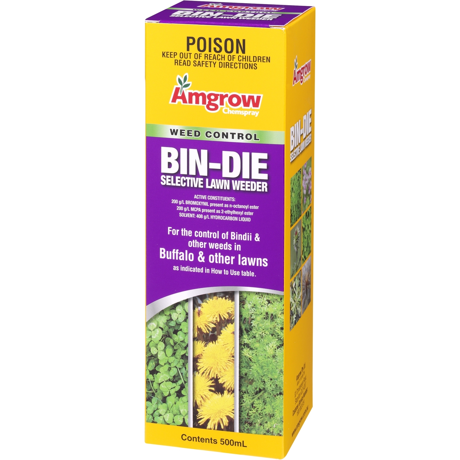 Amgrow 500ml BinDie Herbicide Bunnings Australia