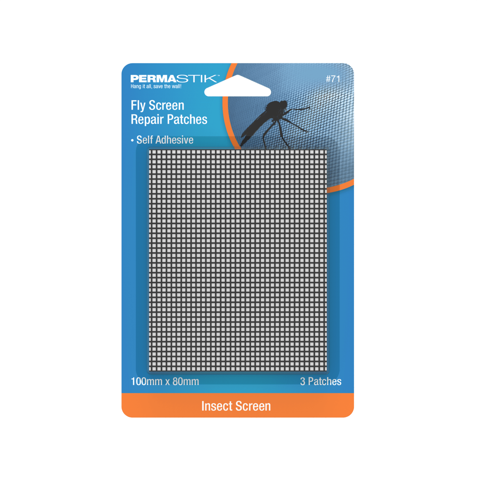Permastik Fly Screen Repair Patches 3 Pack Bunnings Australia