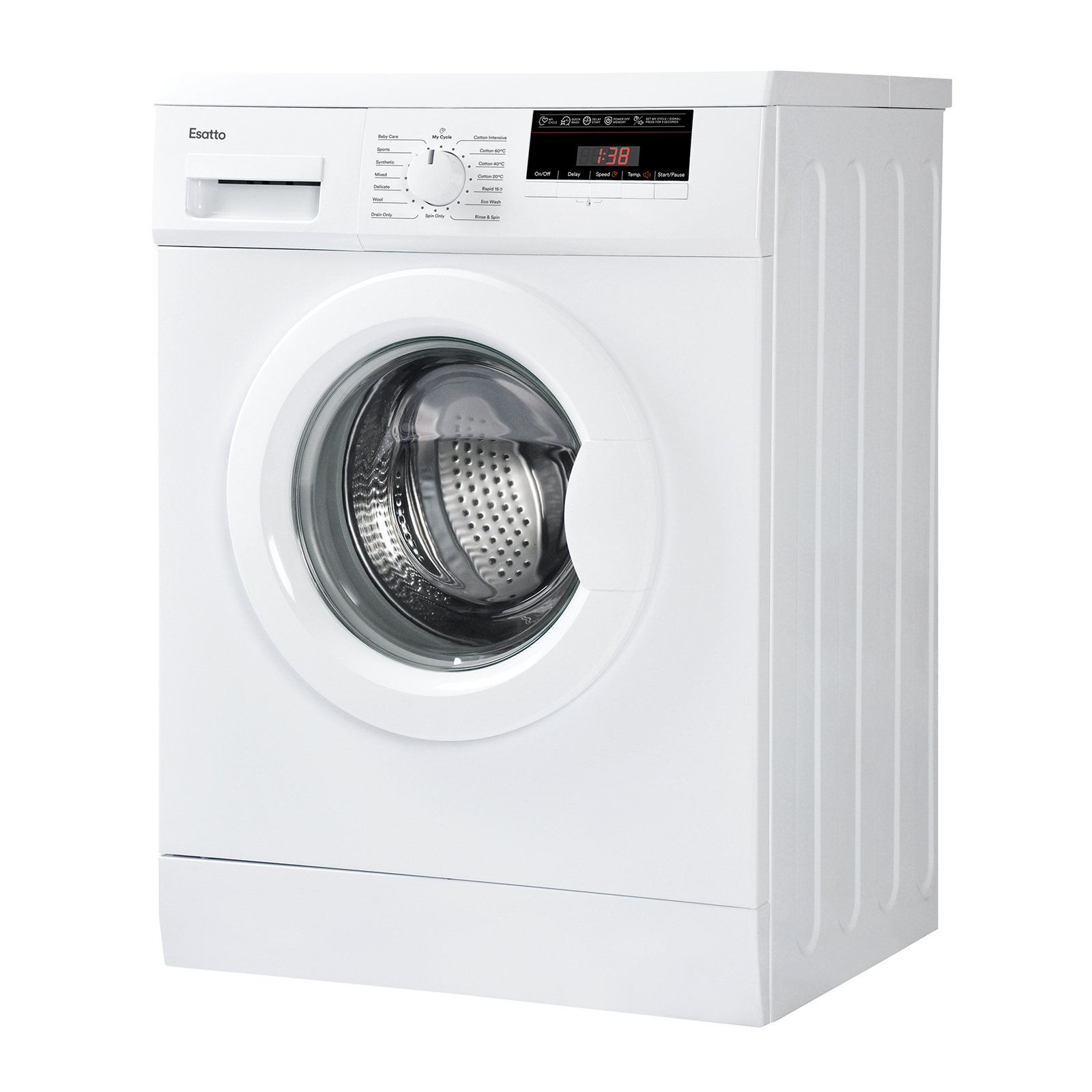 Esatto 7.5kg Front Load Washing Machine EFLW75 Bunnings Australia