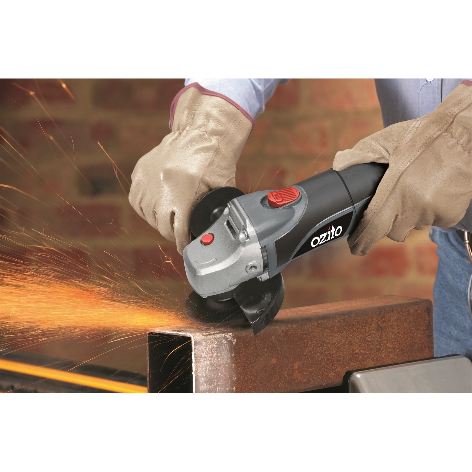 Ozito 100mm (4") 850W Angle Grinder Bunnings Australia