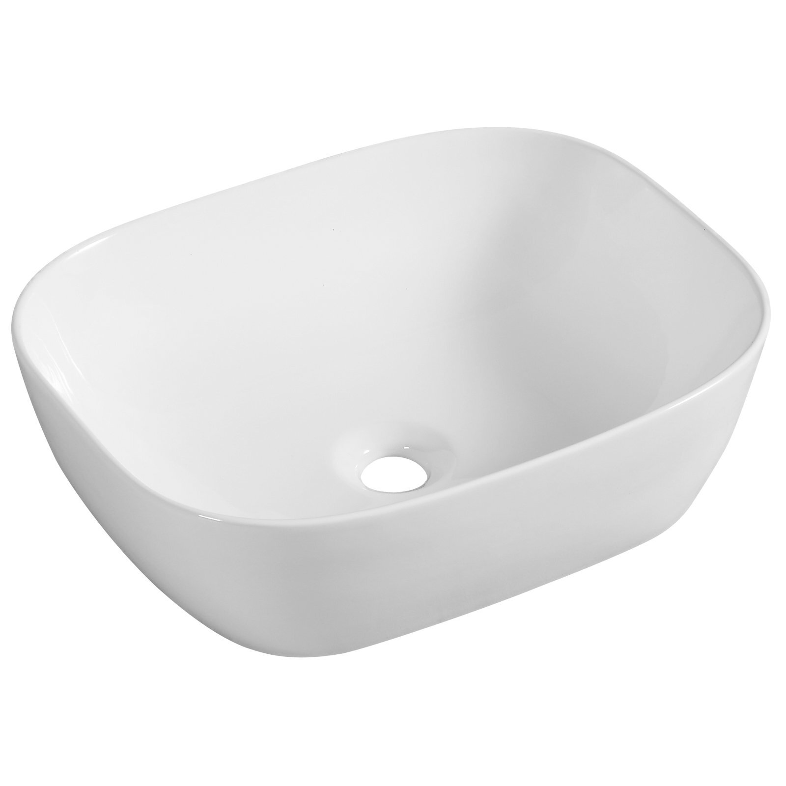 Mondella Rumba Rectangular Above Counter Basin White Bunnings Australia