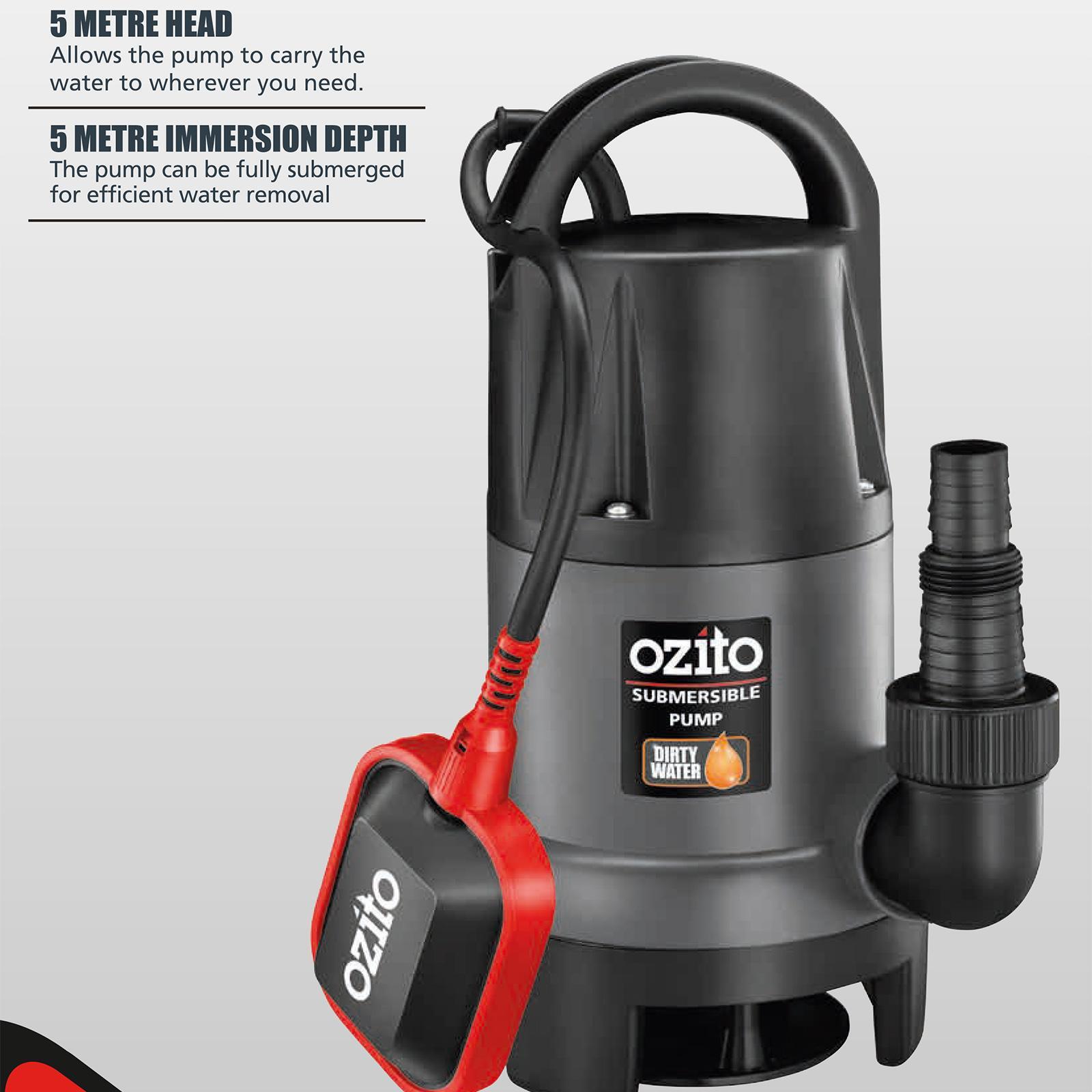 Ozito 350W Submersible Water Pump Bunnings New Zealand