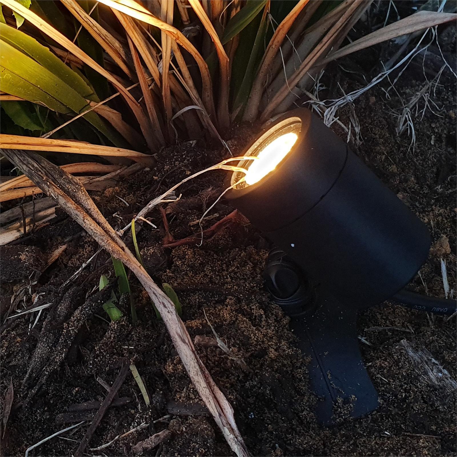 Elluminate Large Warm White Garden Spot Light Bunnings Australia