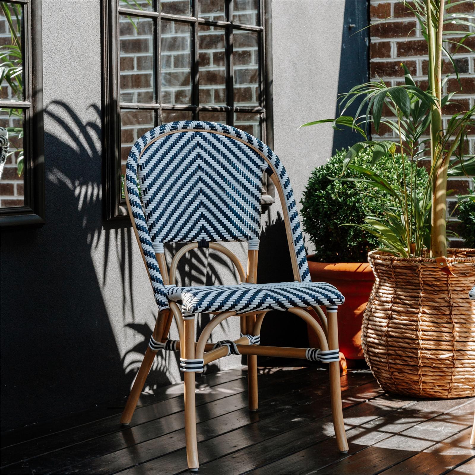 Home Bazar Parisian Stripe Dining Chair Bunnings Australia