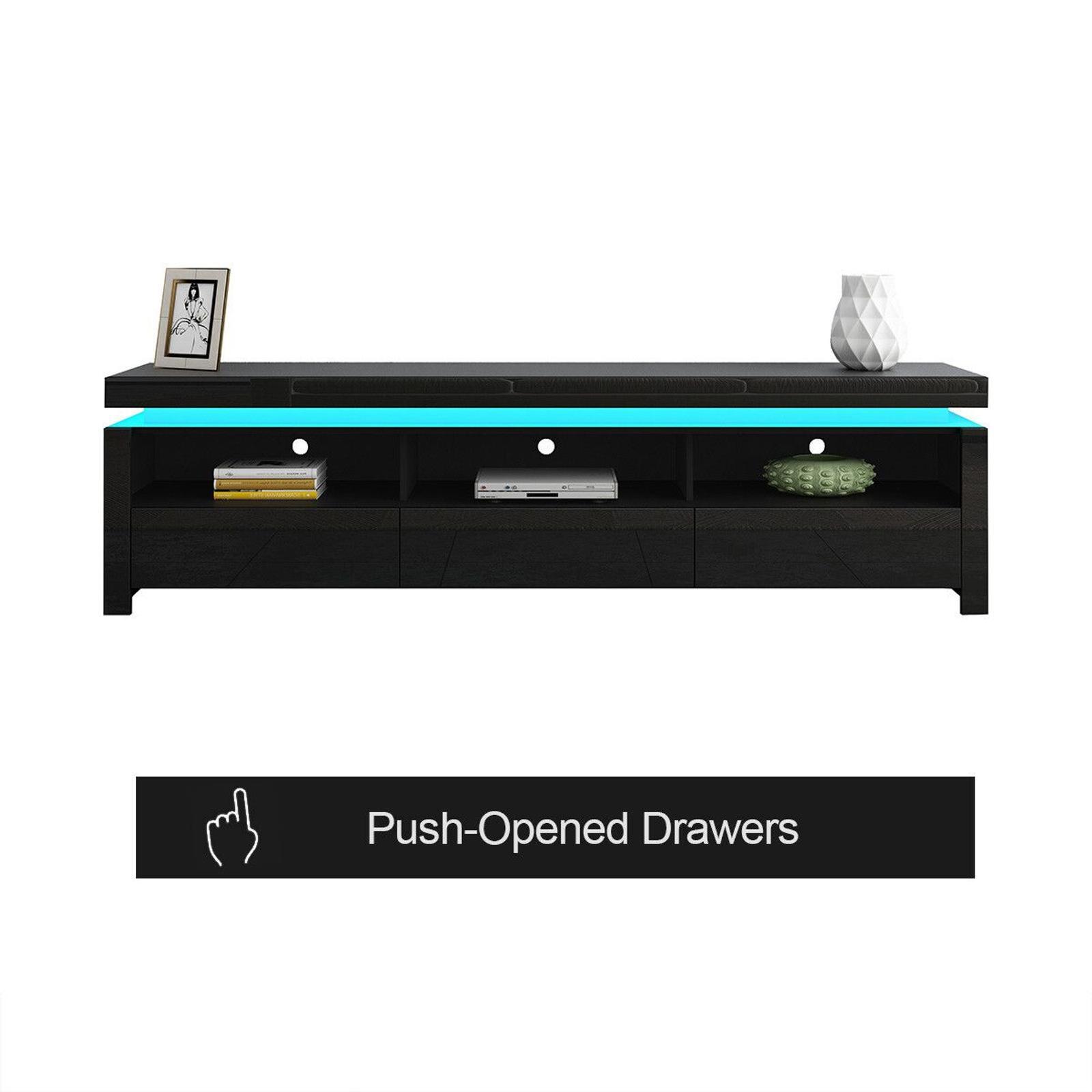 Black LED TV Stand Bunnings Australia