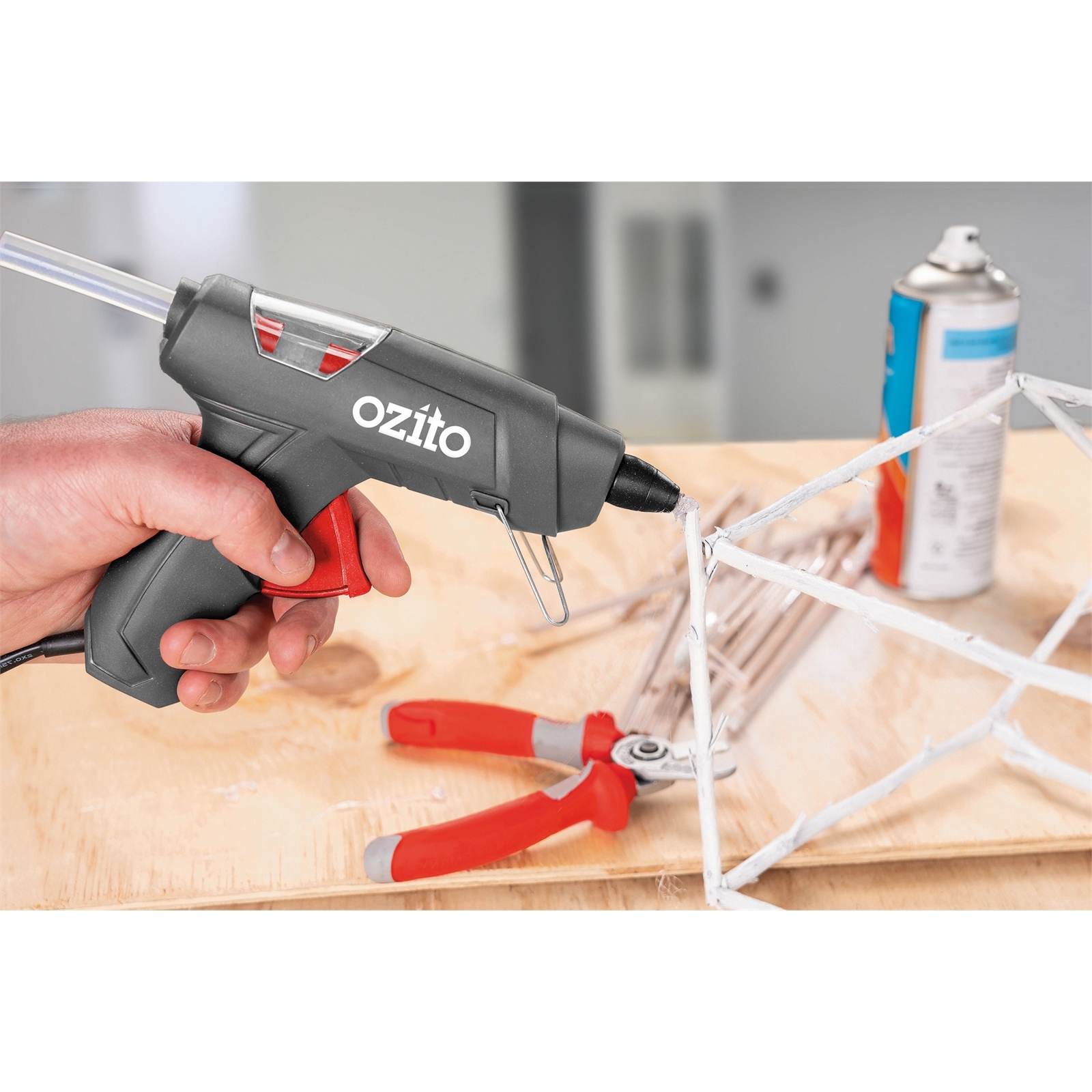 Ozito 30W 11mm Glue Gun Kit Bunnings Australia