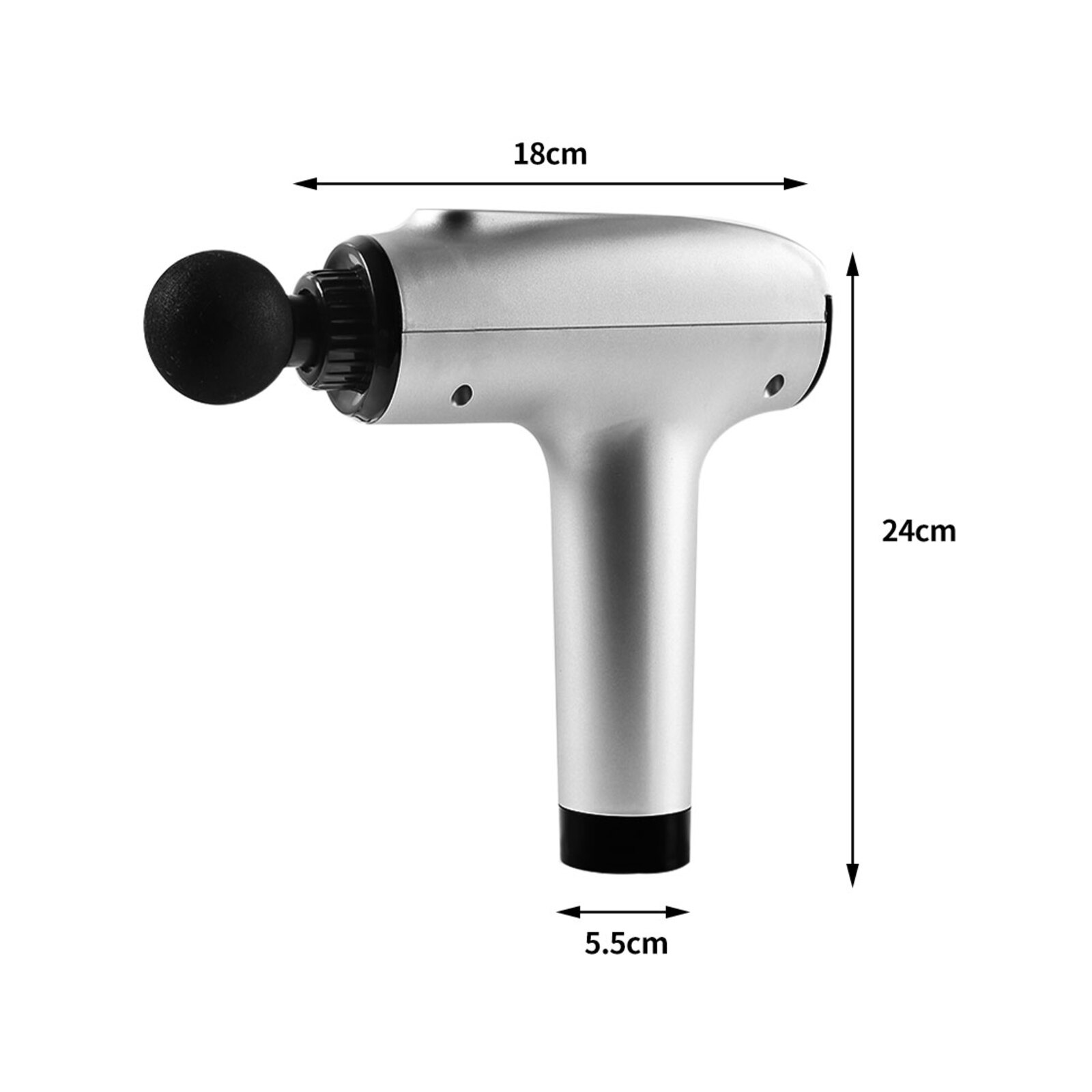 Spector Massage Gun Deep Tissue Percussion Massager Muscle Vibrating Relax LCD Bunnings Australia