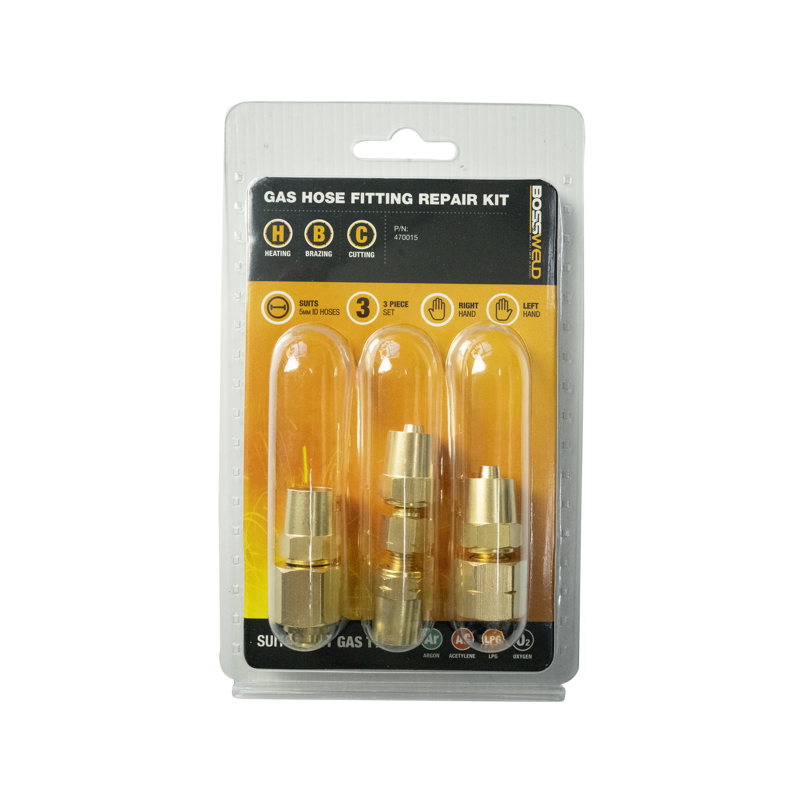 Bossweld Gas Hose Fitting Repair Kit Bunnings Australia