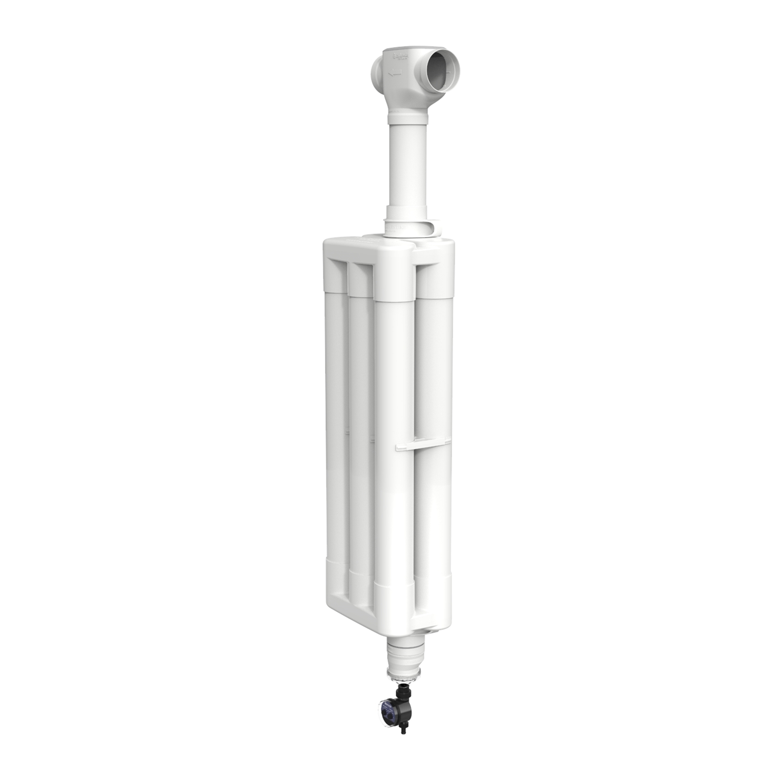 Rain Harvesting Delta Post/Wall 100mm First Flush Diverter Bunnings