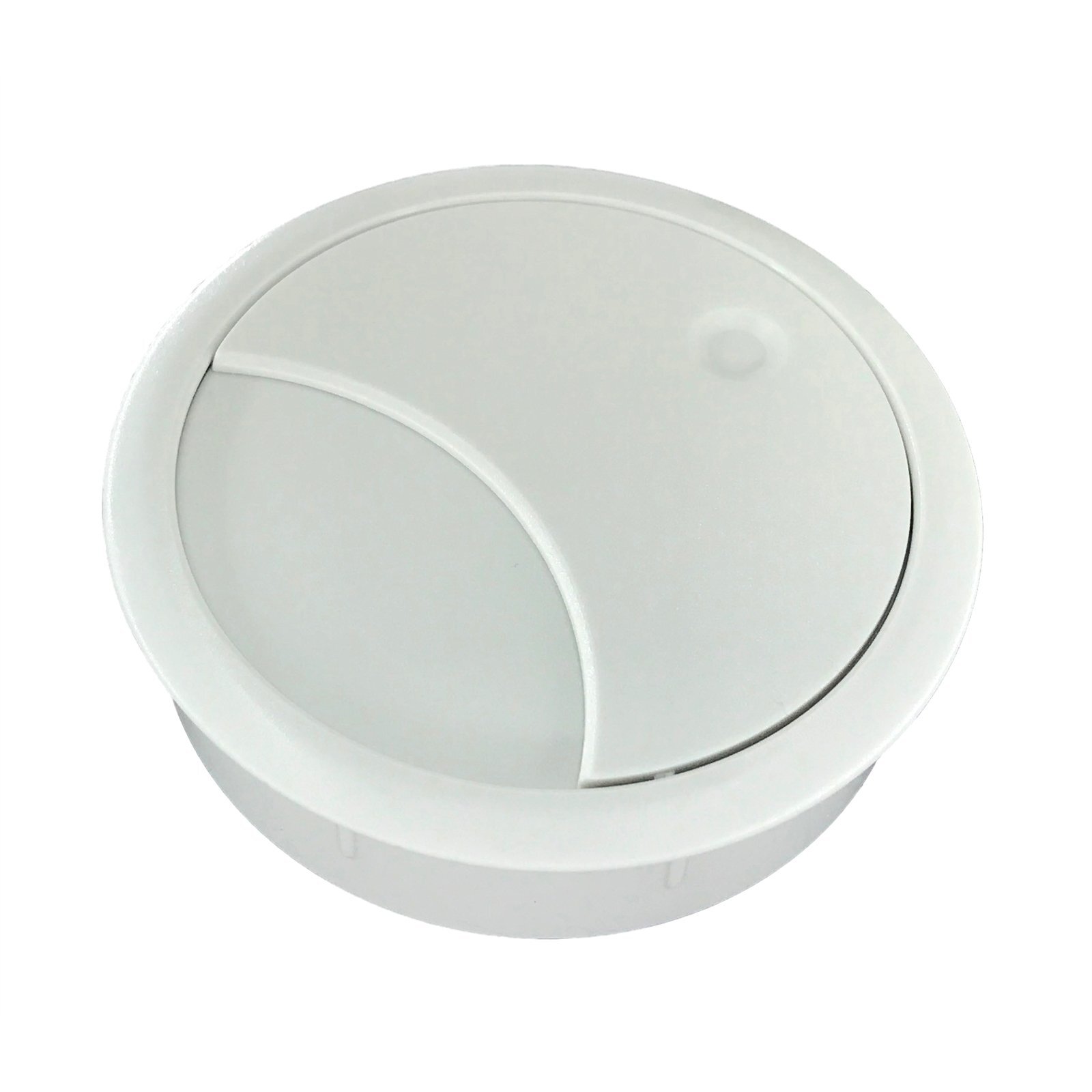 Hafele 80mm White Press Fit Cable Outlet Bunnings New Zealand