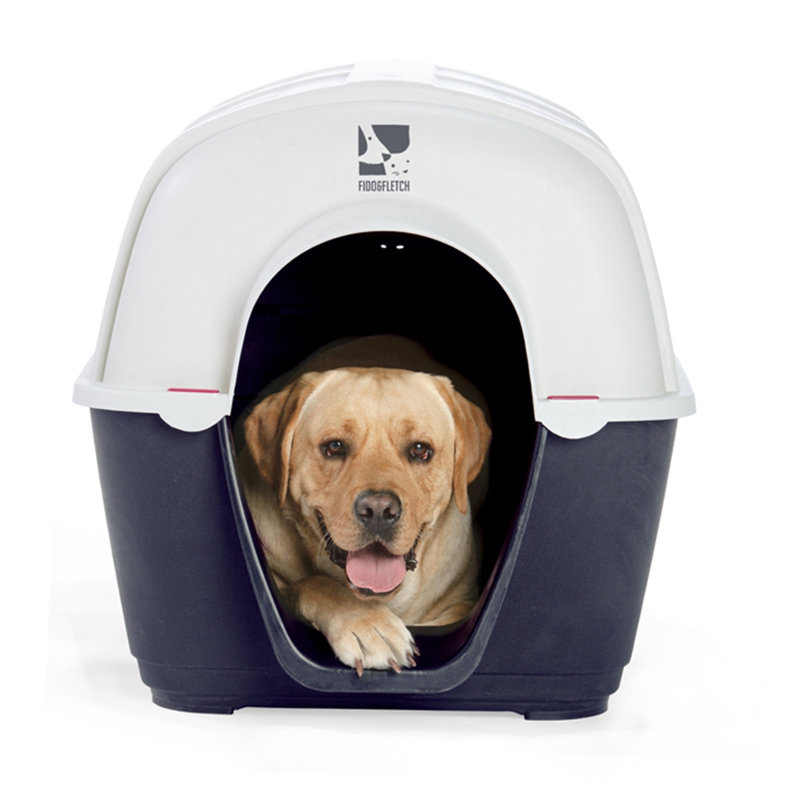 Fido & Fletch Large Plastic Dog Kennel Bunnings Australia