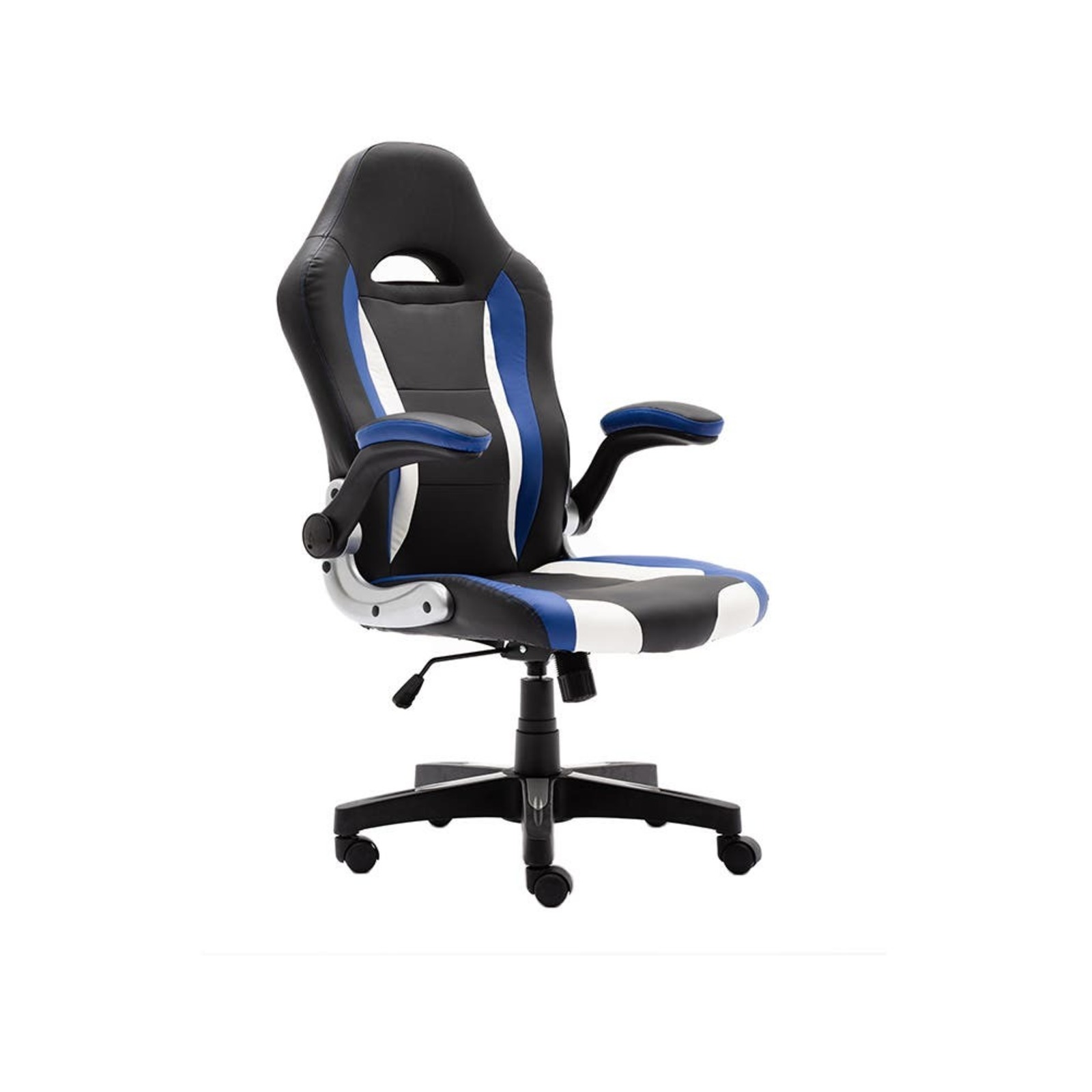 Ergolux 118cm Phoenix Computer Gaming Chair Black/Blue Bunnings