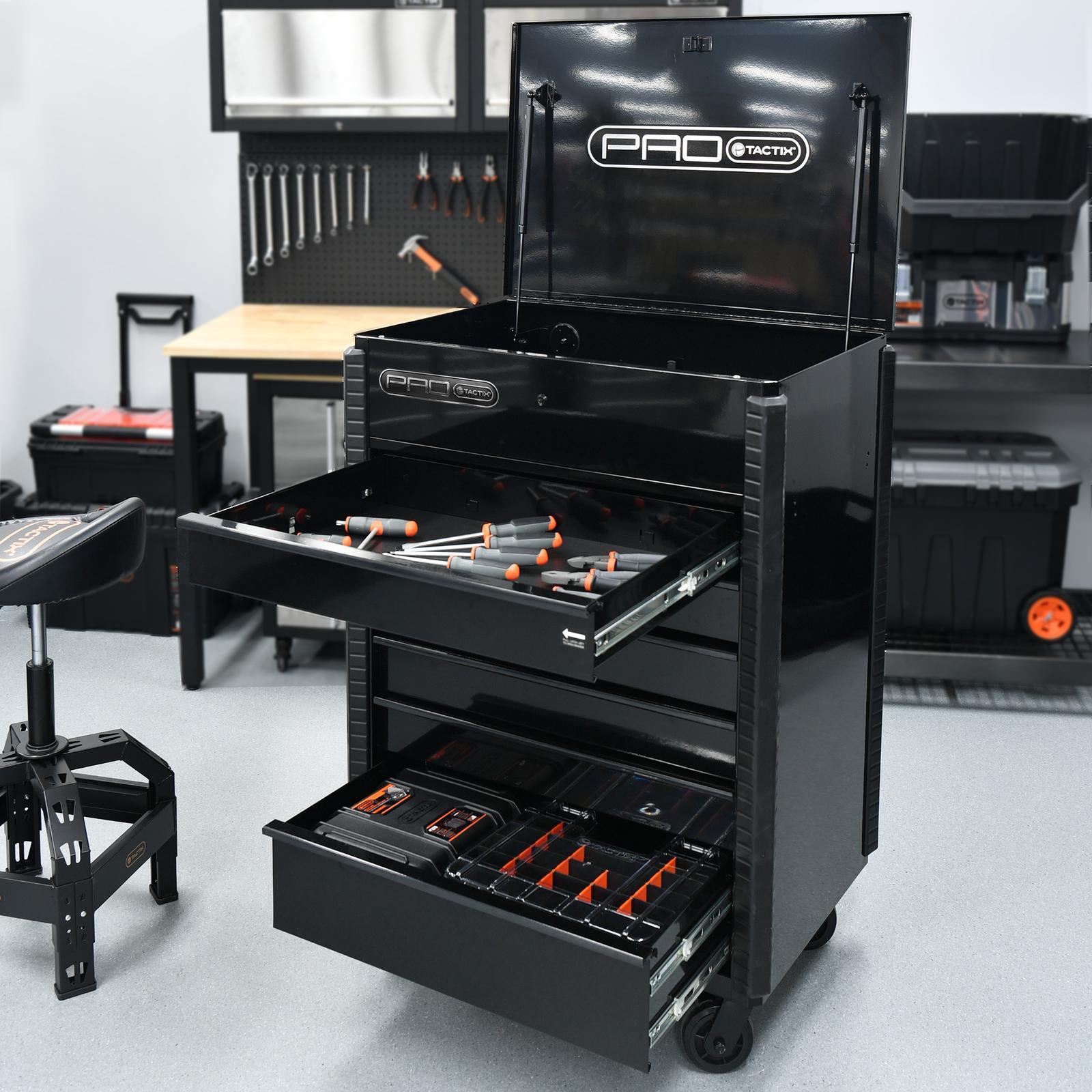 Tactix 34inch Roller Tech Cart Bunnings Australia