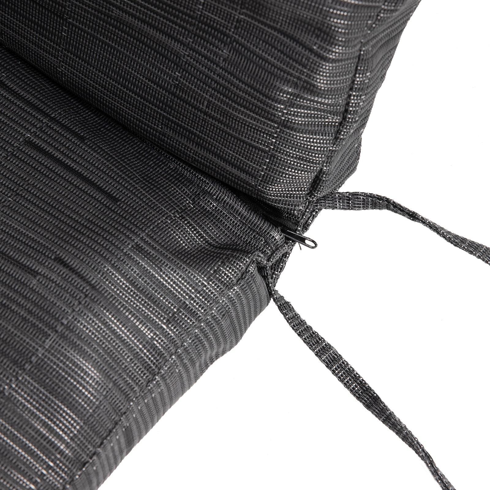 MOJO Charcoal Weathertex Outdoor Sunlounge Cushion Bunnings New Zealand