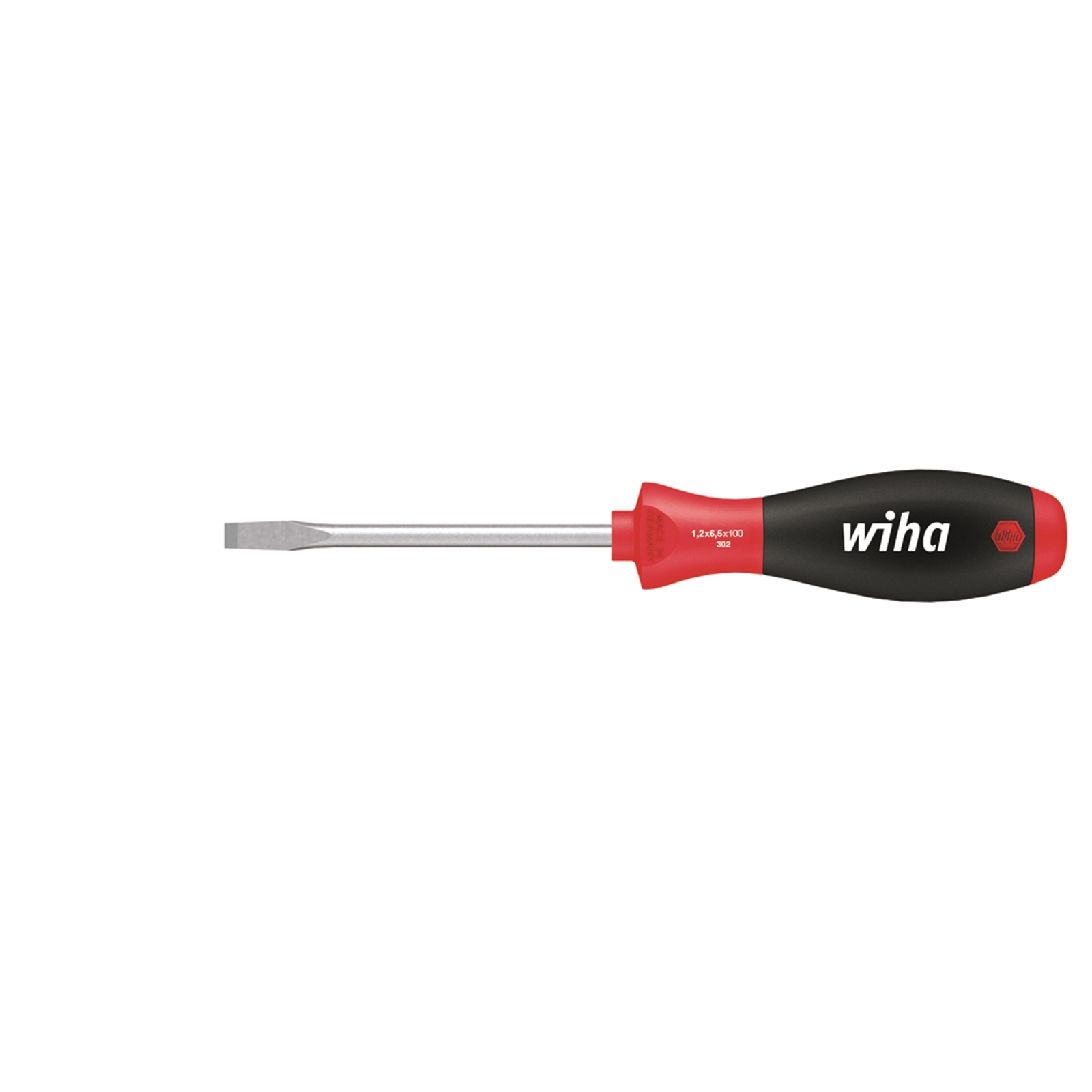 Wiha 6.5 x 150mm Softfinish Slotted Flat Screwdriver Bunnings Australia