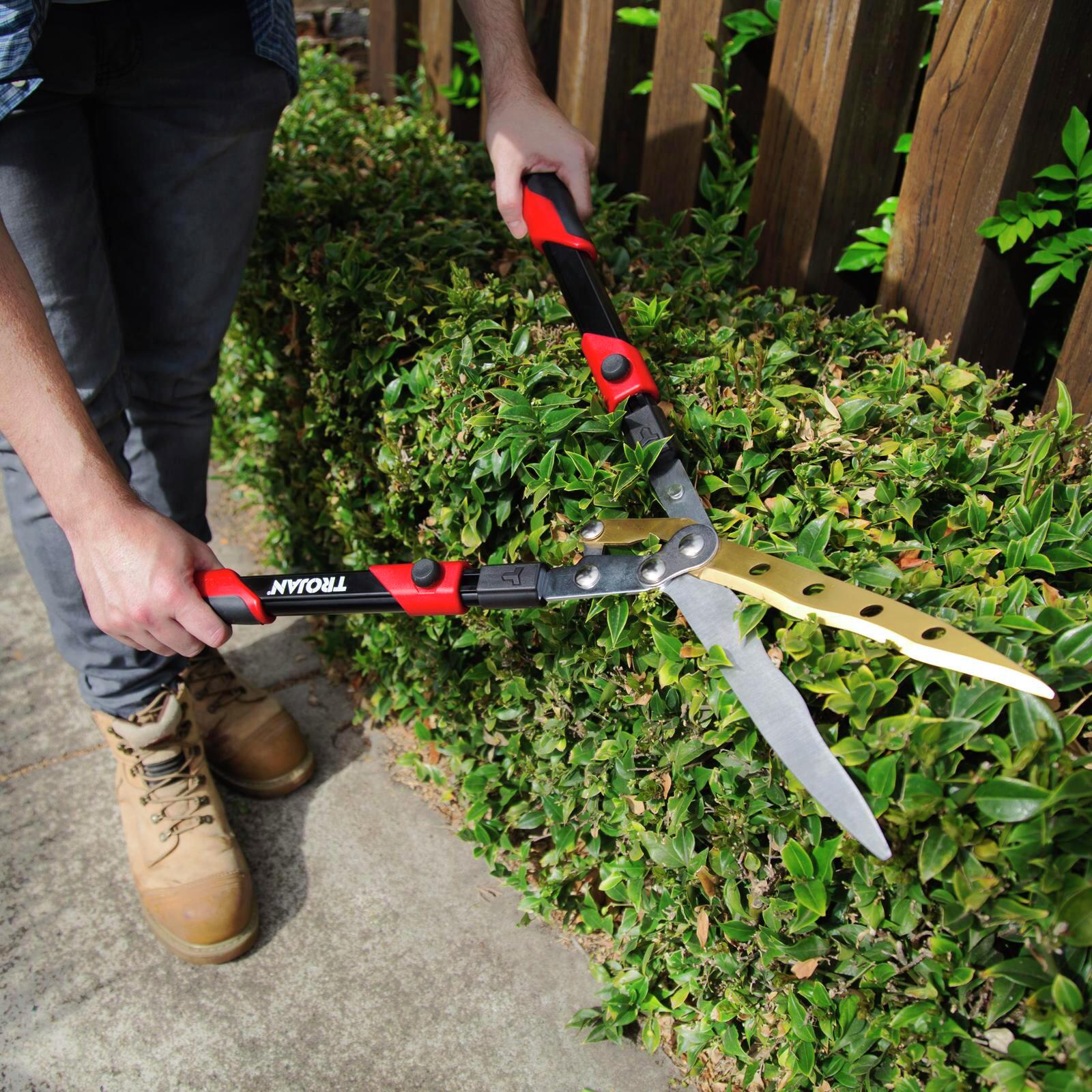 Trojan Compound Telescopic Hedge Shears Bunnings New Zealand