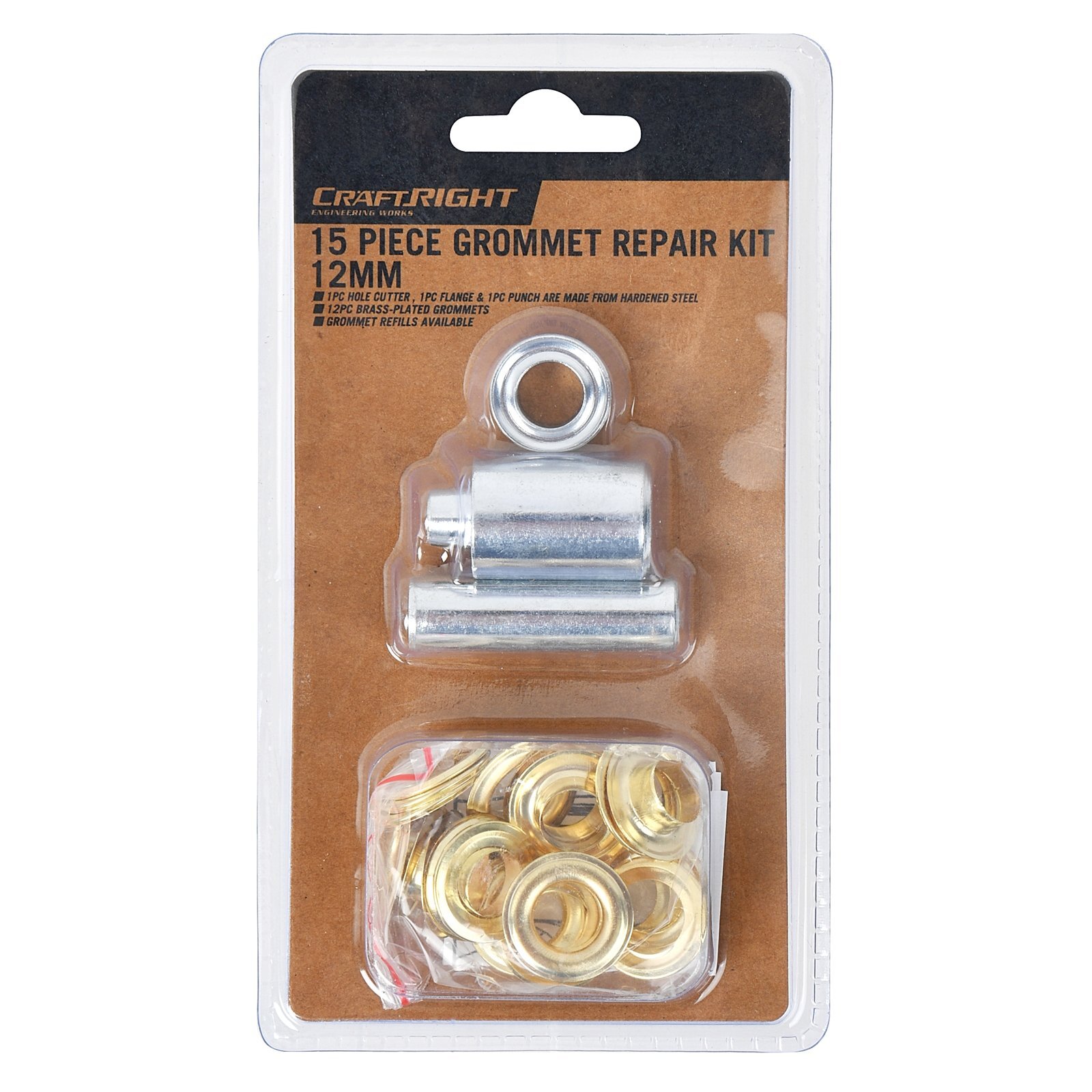 Craftright 12mm 15 Piece Grommet Repair Kit Bunnings Australia
