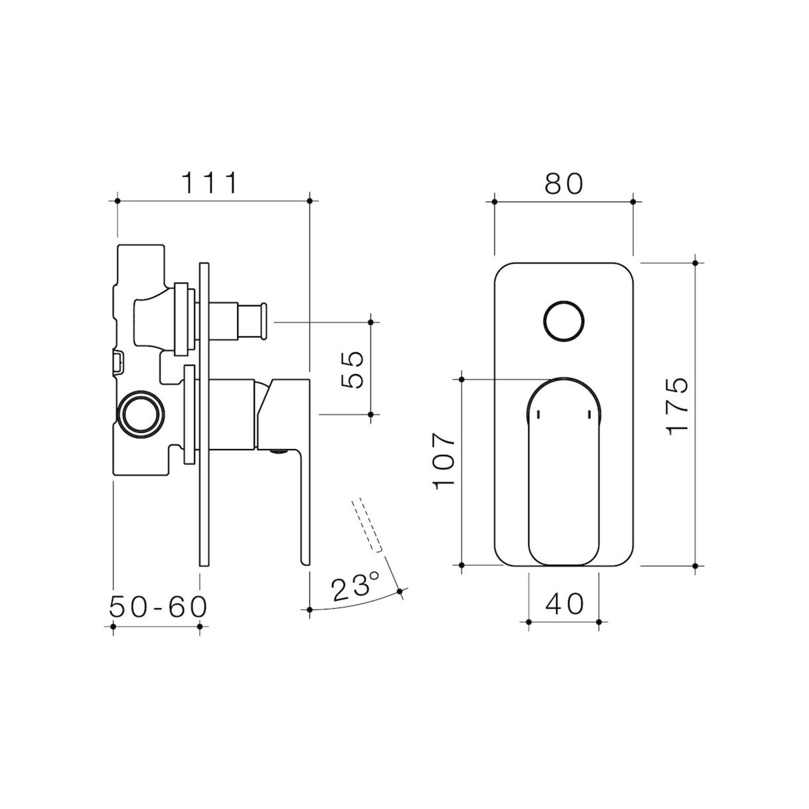 Luna Brushed Nickel Bath/Shower Mixer With Diverter Bunnings Australia