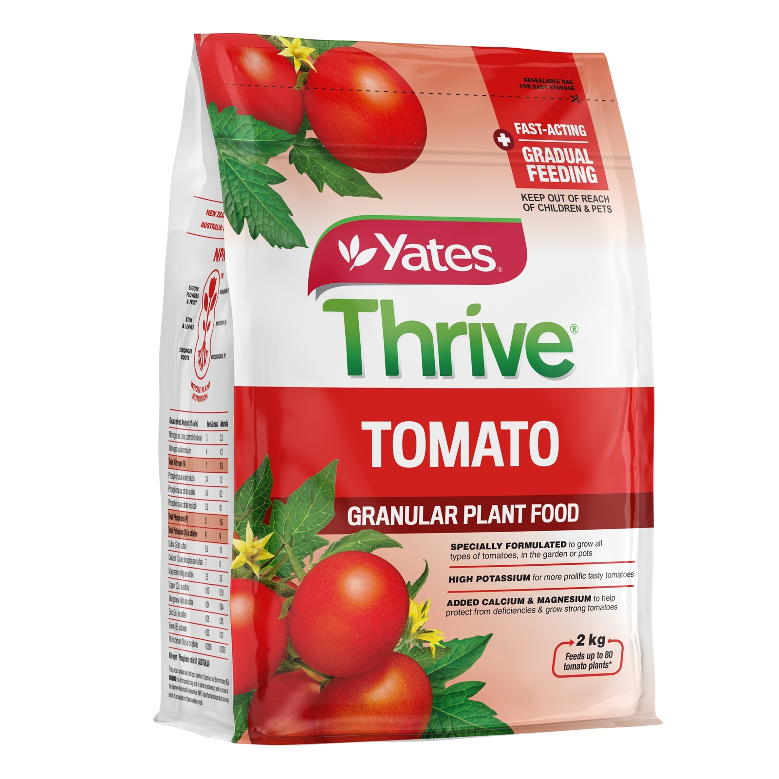 Yates 2kg Thrive Tomato Granular Plant Food Bunnings New Zealand