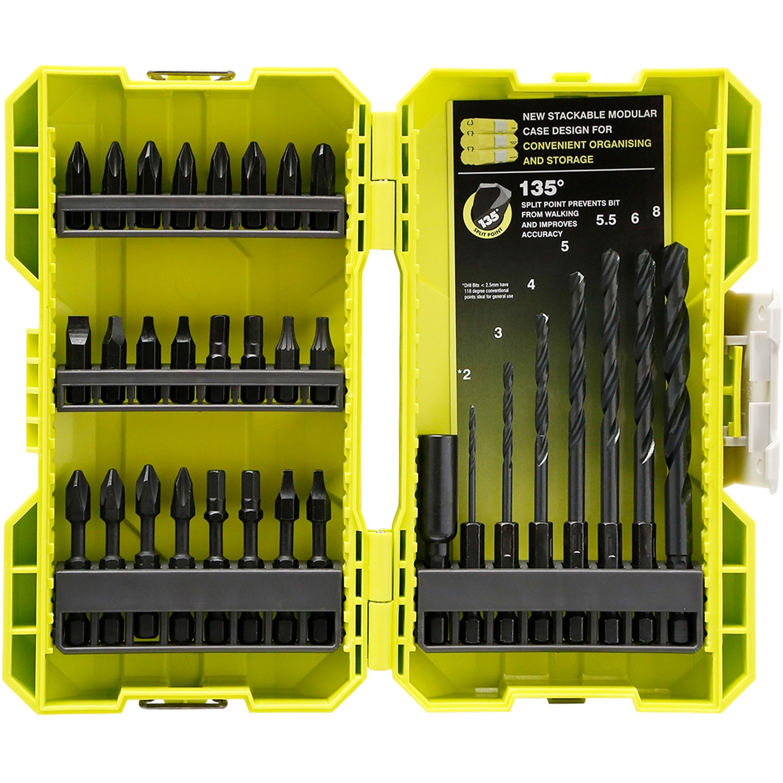 Ryobi 32 Piece Impact Driving And Drilling Set Bunnings Australia