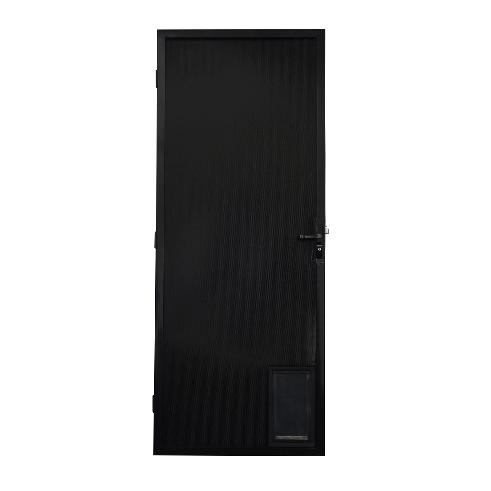 Polar Screen Doors 2024 x 806mm Imperial Black LH Pet Screen Door