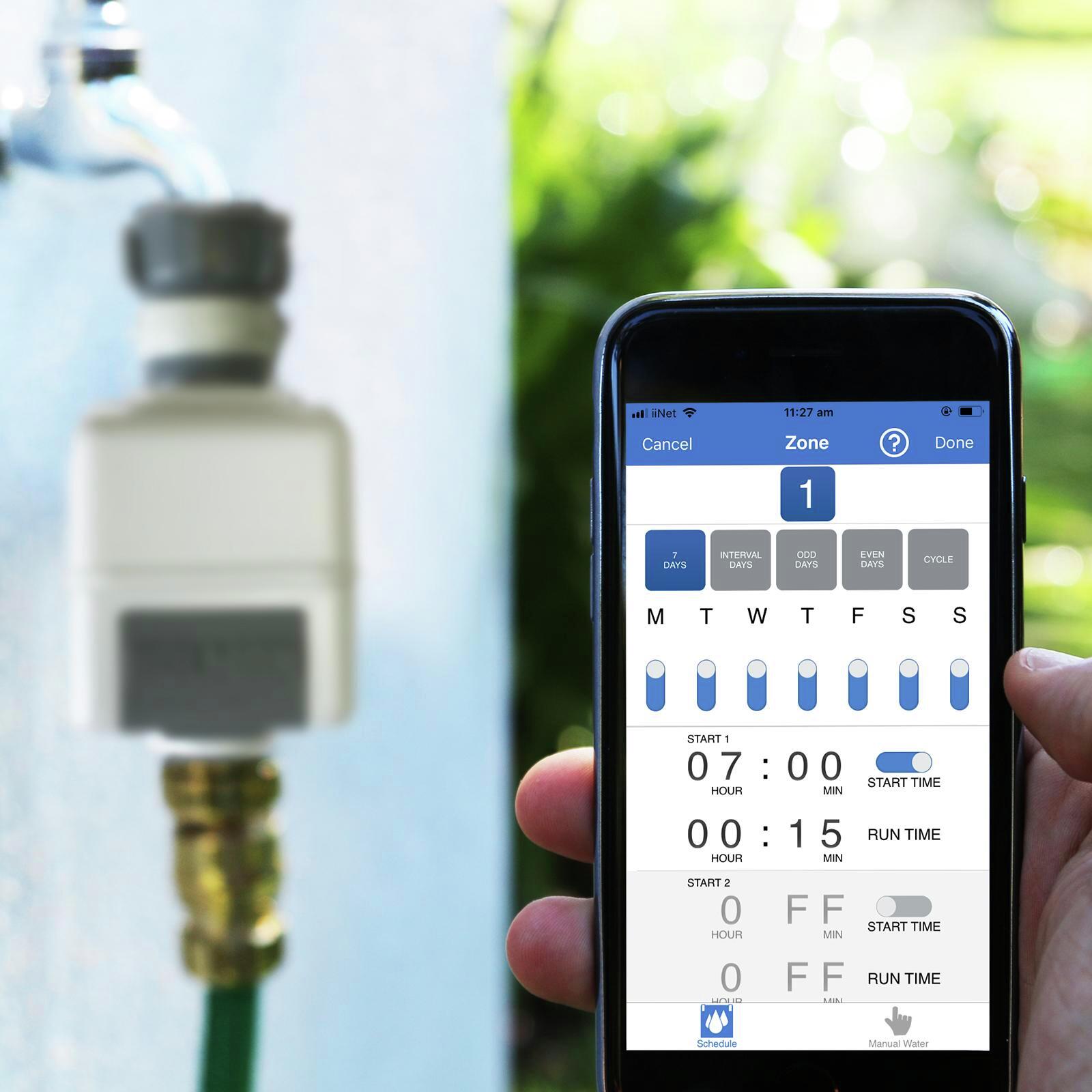 Holman BTX1 Bluetooth Controlled Tap Timer Bunnings New Zealand