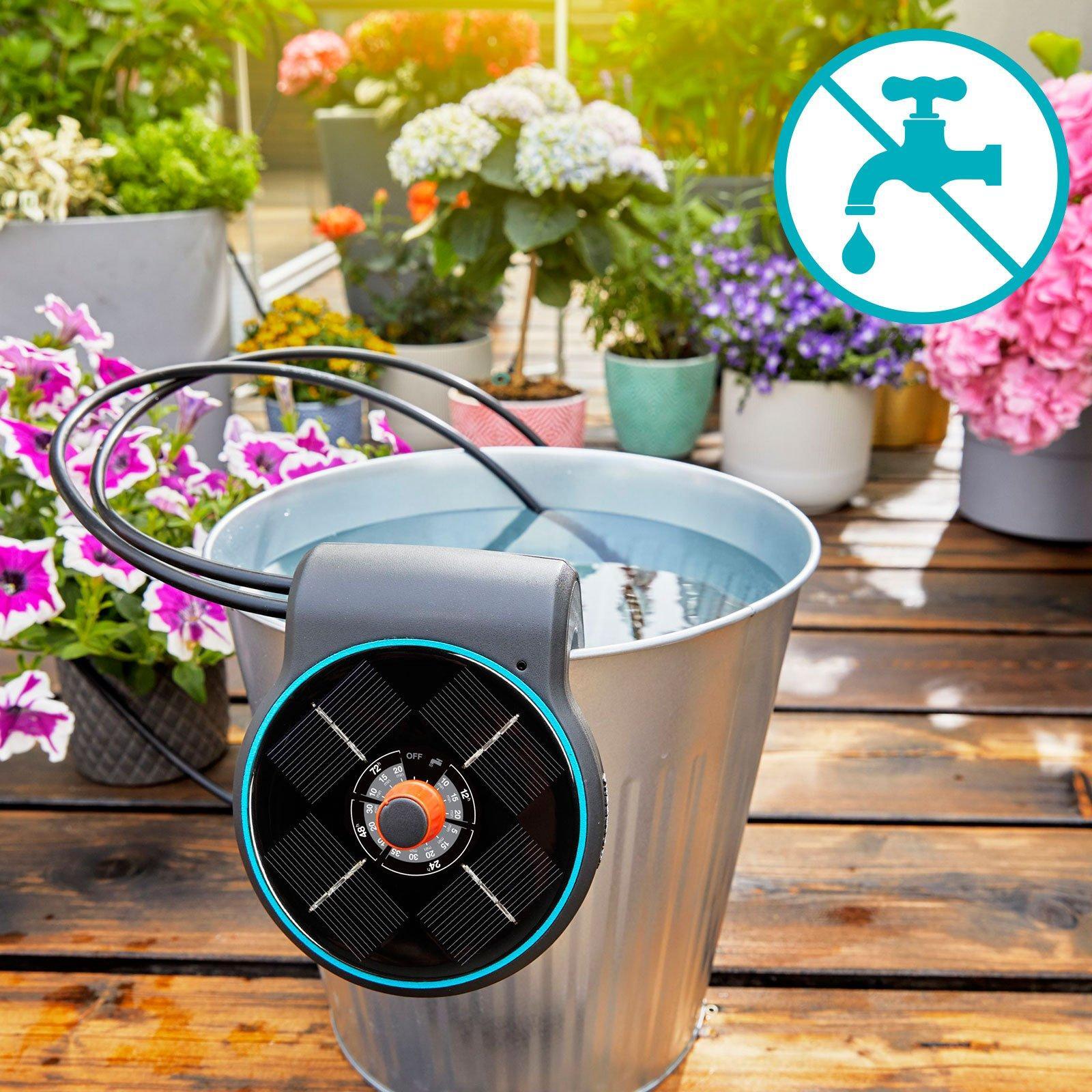 Gardena AquaBloom Solarpowered Irrigation Set Bunnings New Zealand