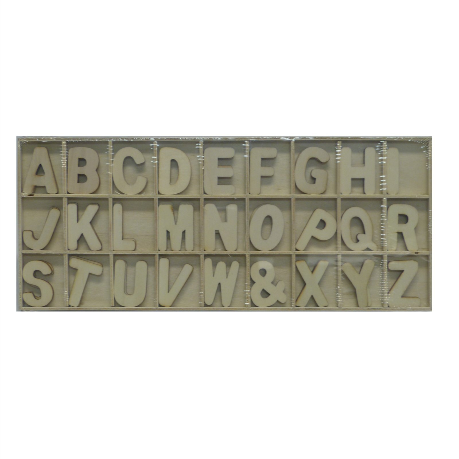 Boyle 81 Piece Alphabet Craft Wood Kit Bunnings Australia