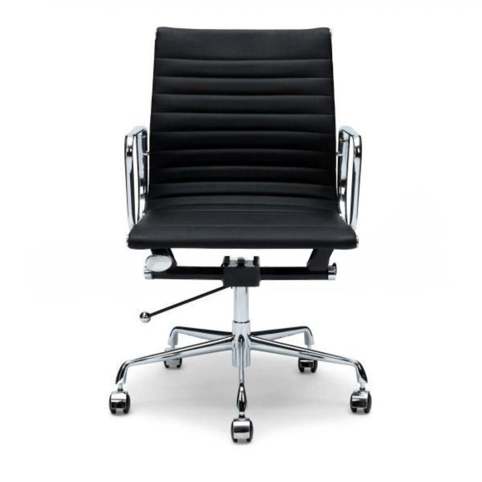 Eames Replica Management Office Chair Low Back Black Bunnings