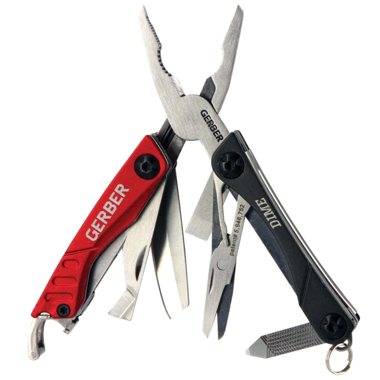 Fiskars Red Gerber Dime Micro MultiTool Bunnings Australia