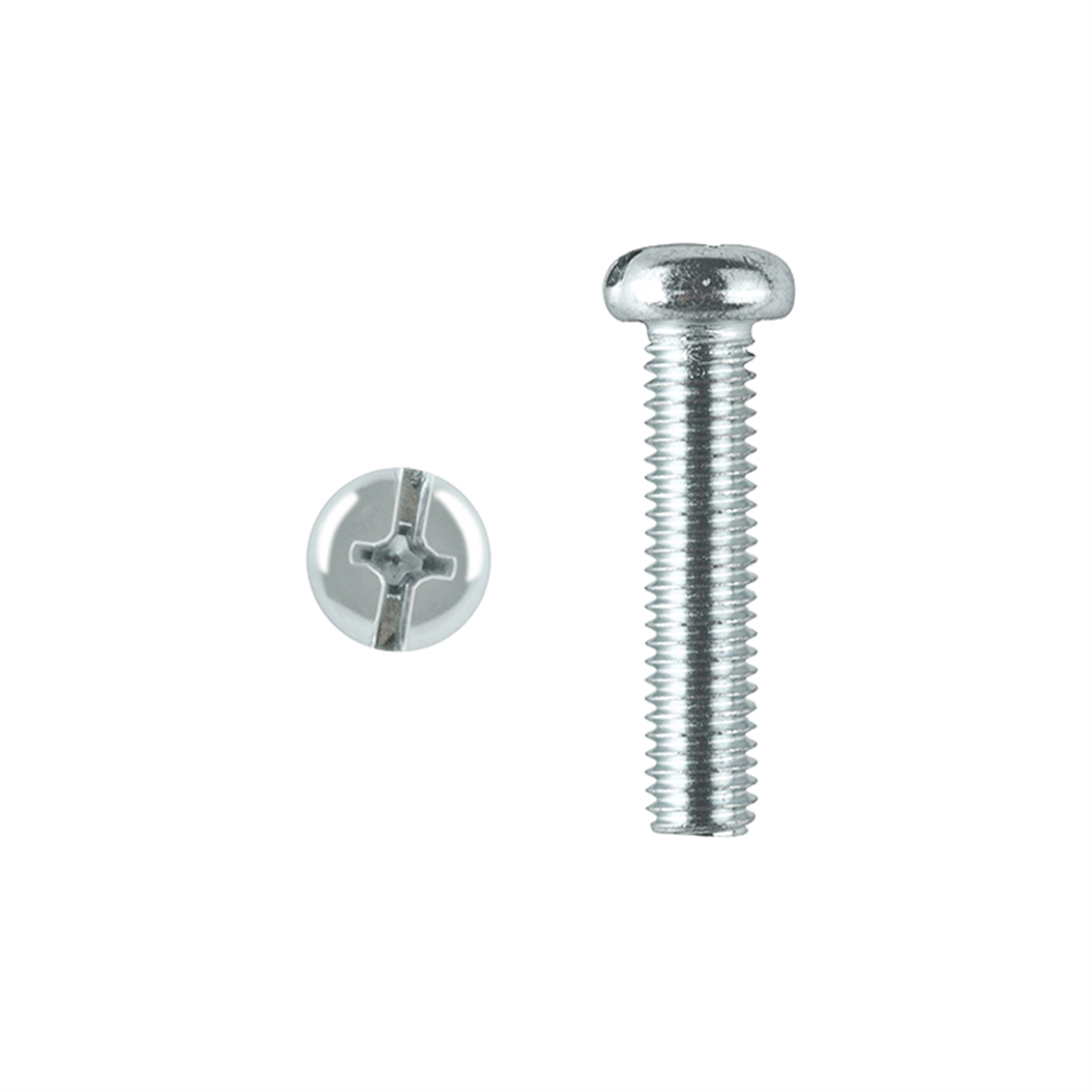 Pinnacle M5 x 65mm Zinc Plated Round Head Bolts And Nuts 4 Pack