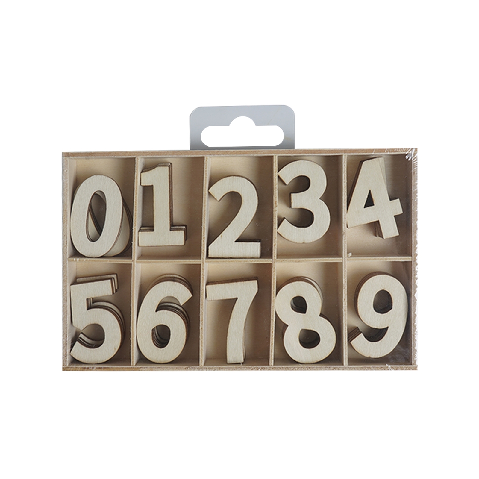 Craft Wooden Number Set 50 Pieces Bunnings Australia