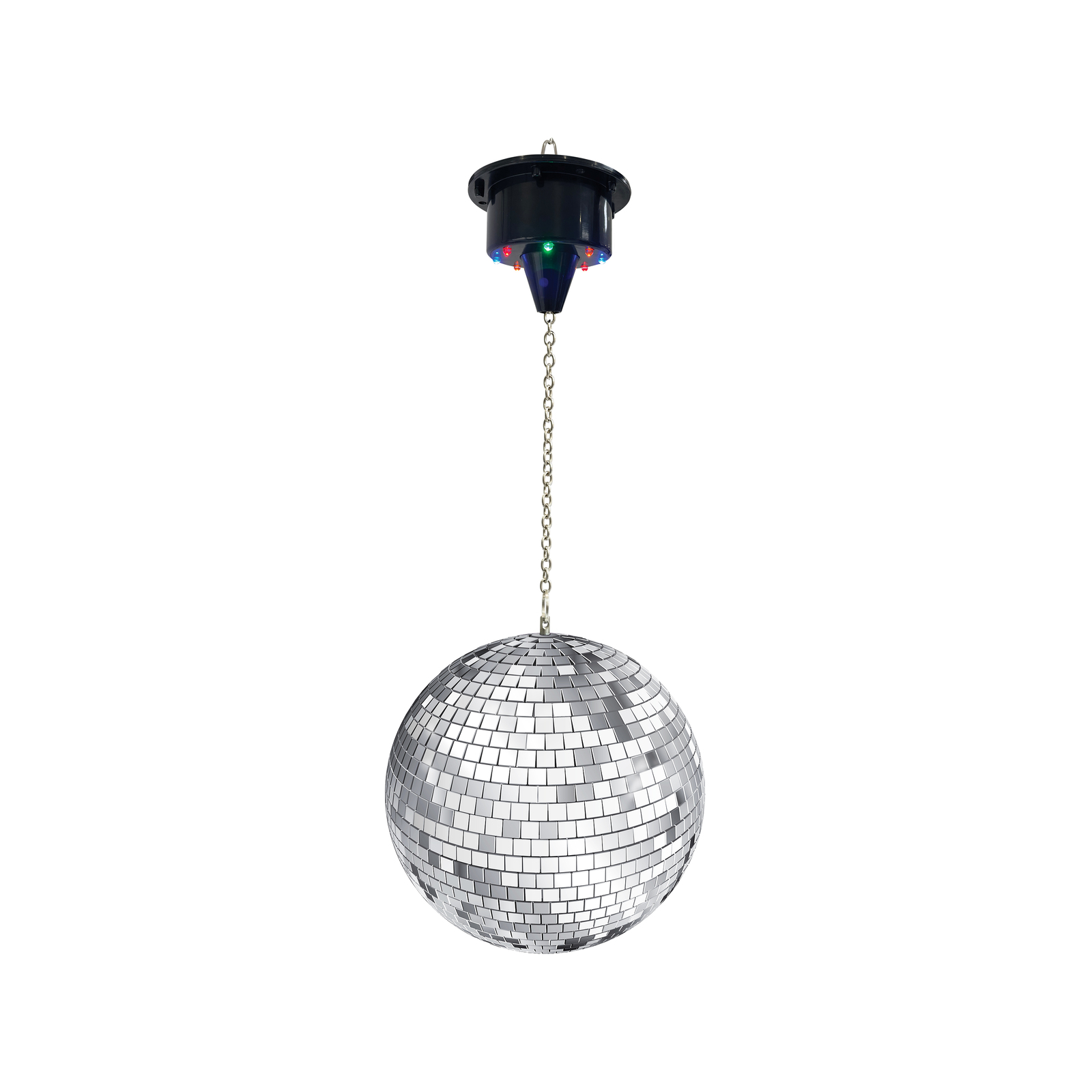 click Low Voltage 20cm Hanging Mirror Disco Ball LED Light Bunnings