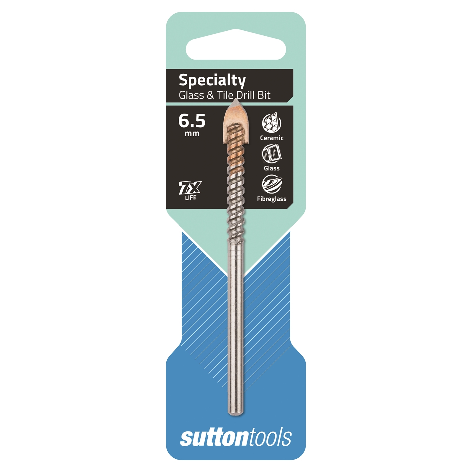 Sutton Tools 6.5mm Glass And Tile Drill Bit Bunnings Australia