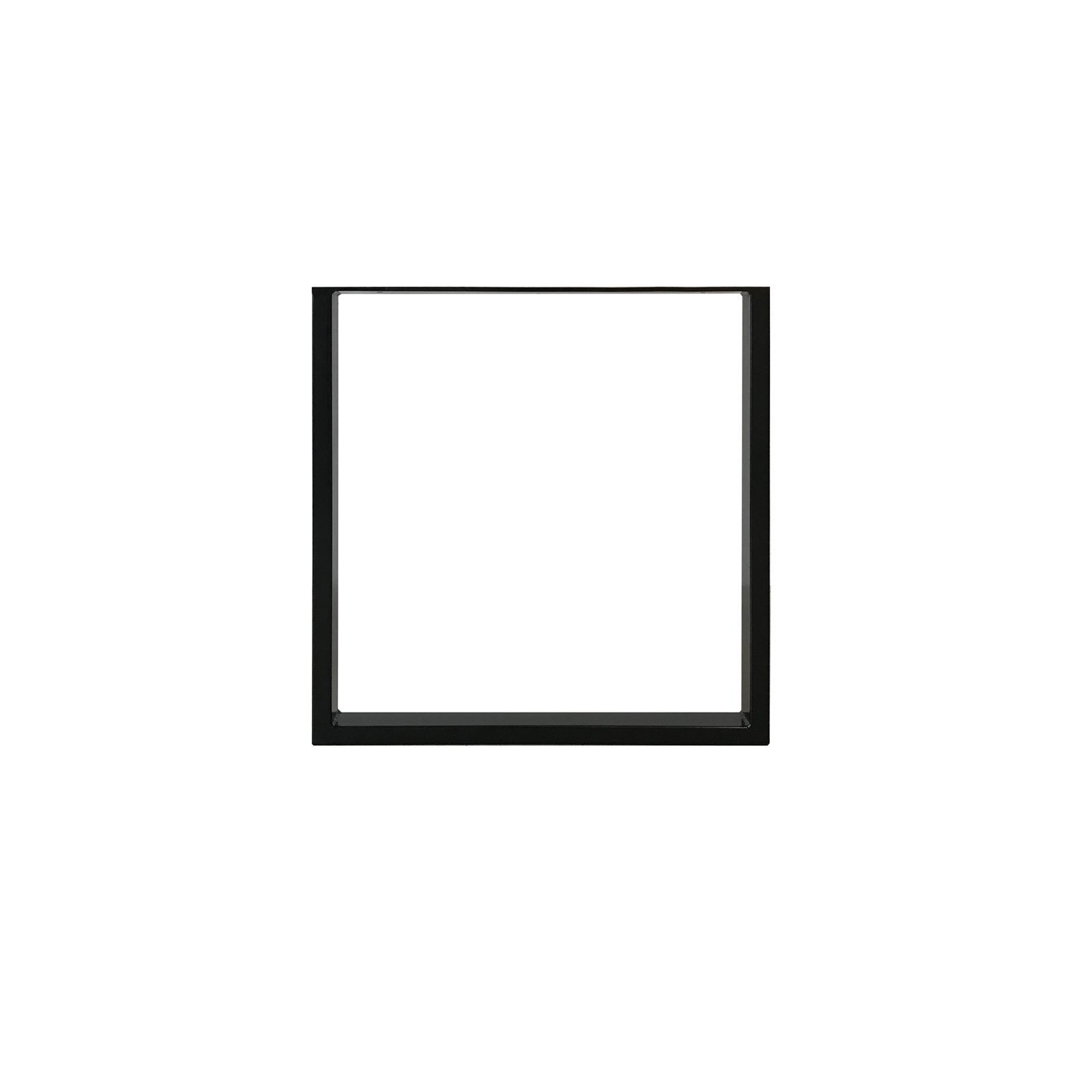 RapidMesh 70 x 73.2 x 6cm Black Rio Steel Table Furniture Leg