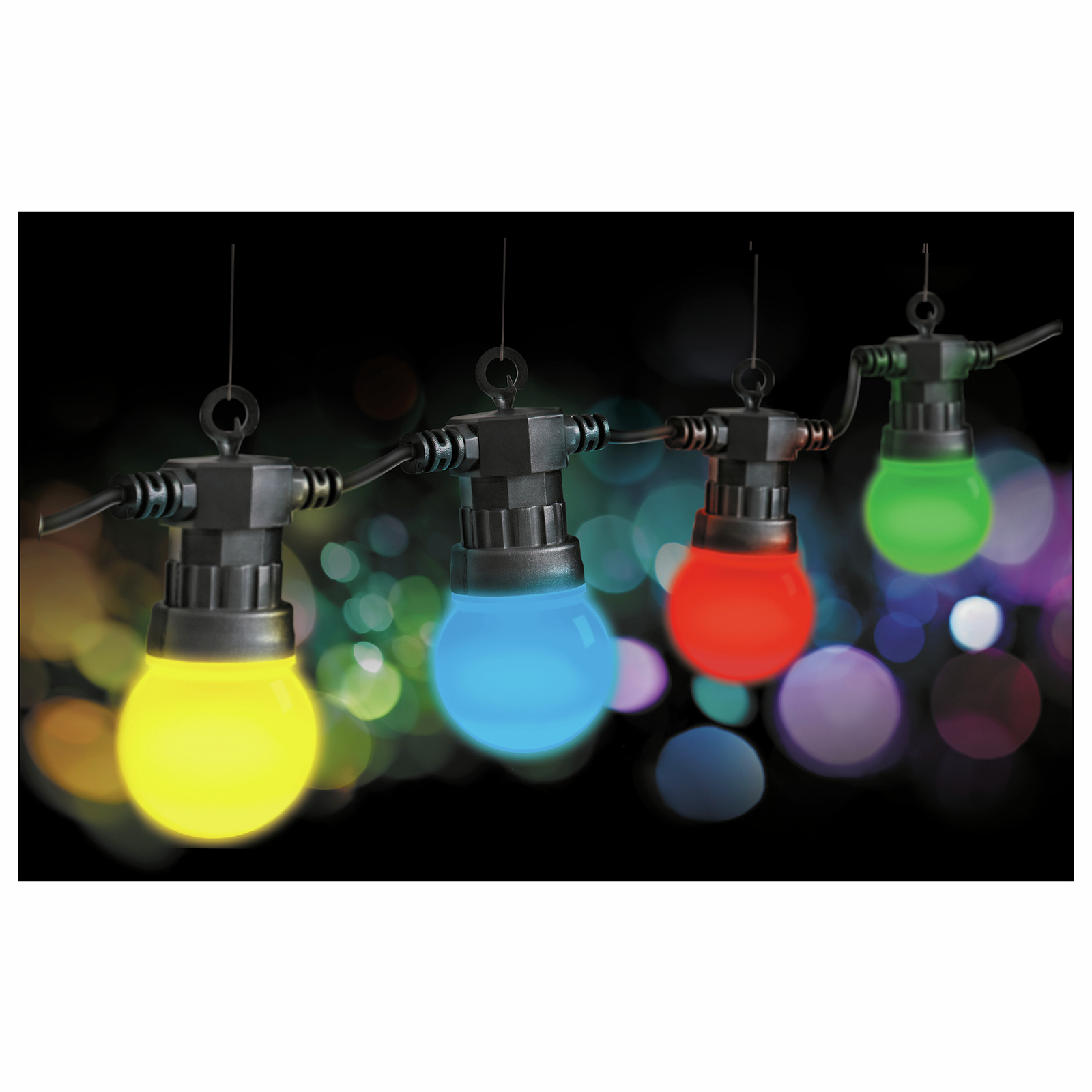 Arlec 10 LED Multi Colour Party Light Set Bunnings Australia