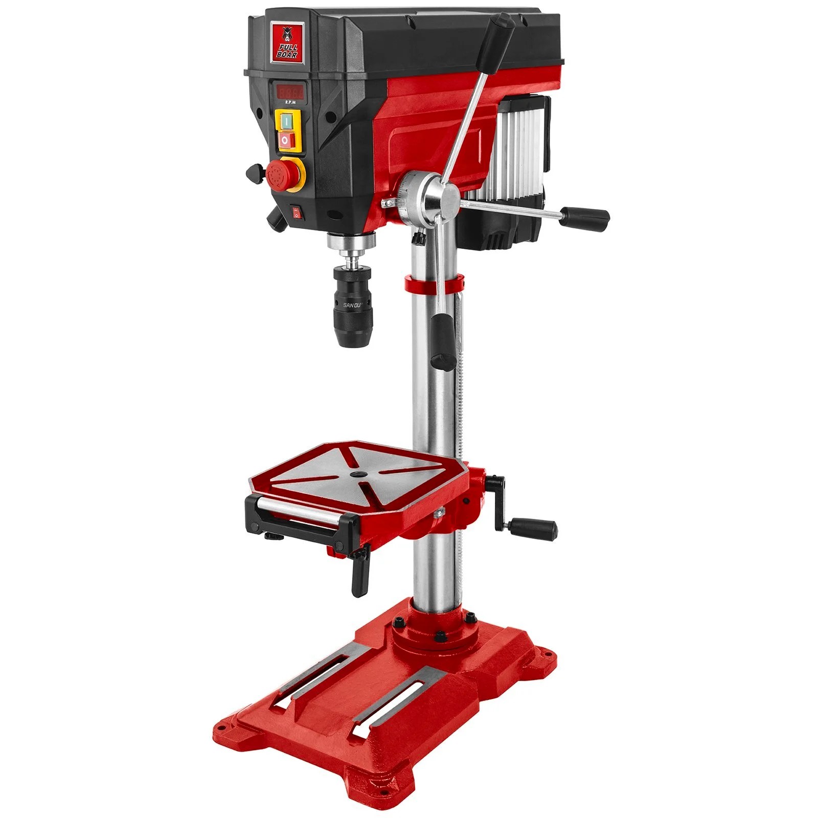 Full Boar 750W Digital Bench Mounted Drill Press Bunnings Australia