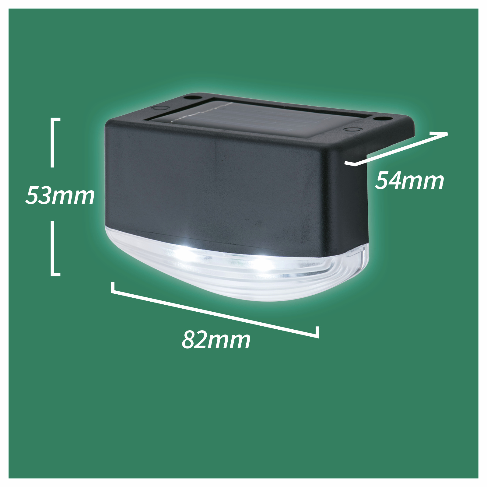 Arlec LED Solar Fence Light Bunnings Australia