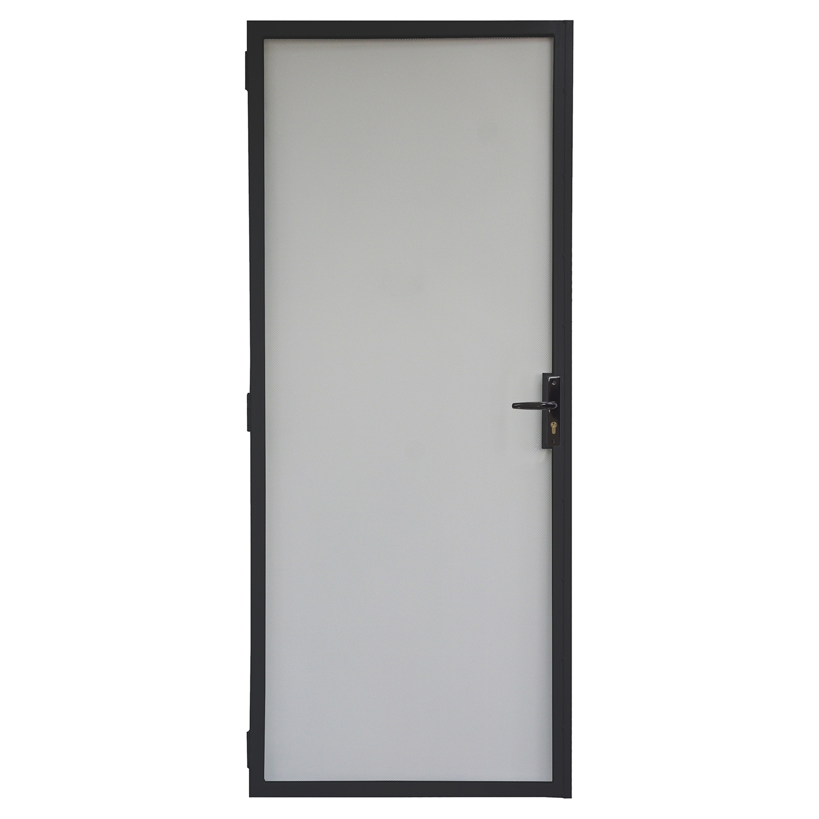 Pillar 2024 x 806mm Black Contemporary Imperial Steel Frame Screen Door